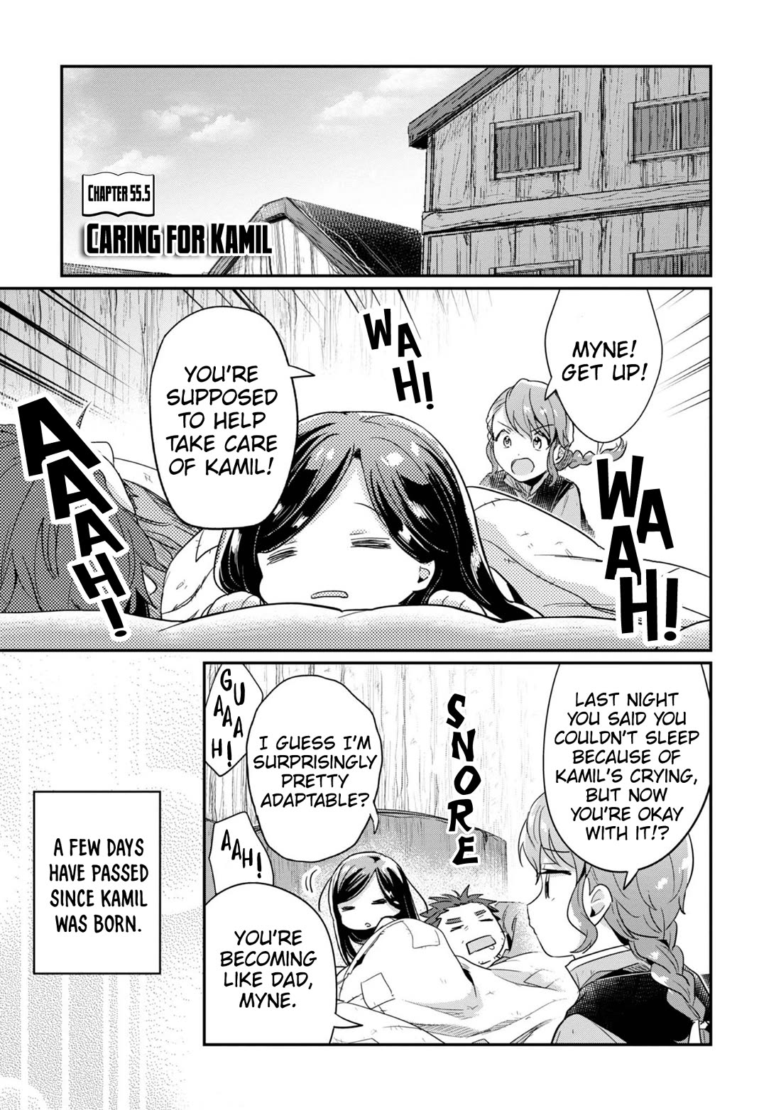 Ascendance of a Bookworm ~I'll Do Anything to Become a Librarian~ Part 2 「I'll Become a Shrine Maiden for Books!」 Chapter 55.5 page 2 - Chapter 55.5: Caring for Kamil