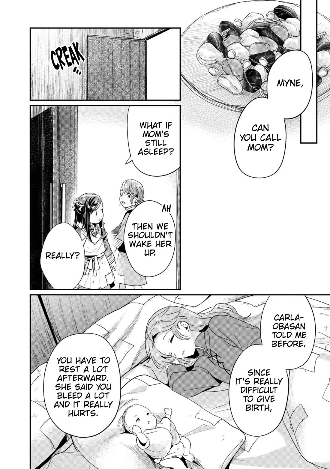 Ascendance of a Bookworm ~I'll Do Anything to Become a Librarian~ Part 2 「I'll Become a Shrine Maiden for Books!」 Chapter 55.5 page 5 - Chapter 55.5: Caring for Kamil