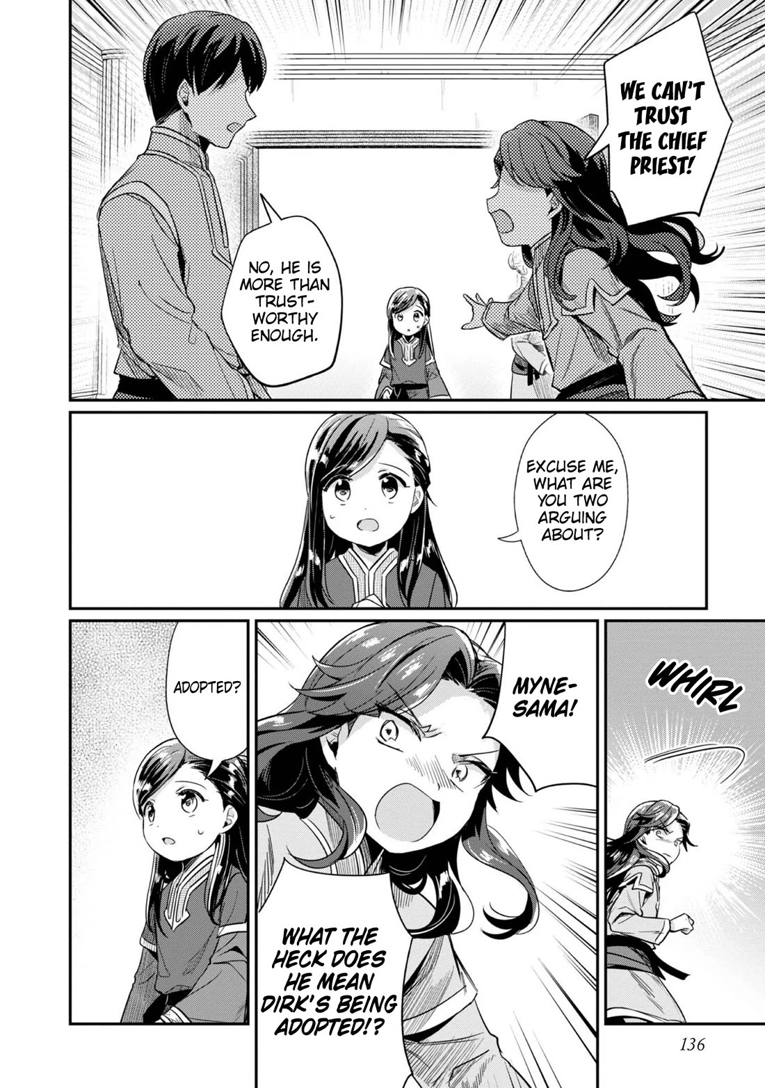 Ascendance of a Bookworm ~I'll Do Anything to Become a Librarian~ Part 2 「I'll Become a Shrine Maiden for Books!」 Chapter 55 page 11 - Chapter 55: Delia and Dirk