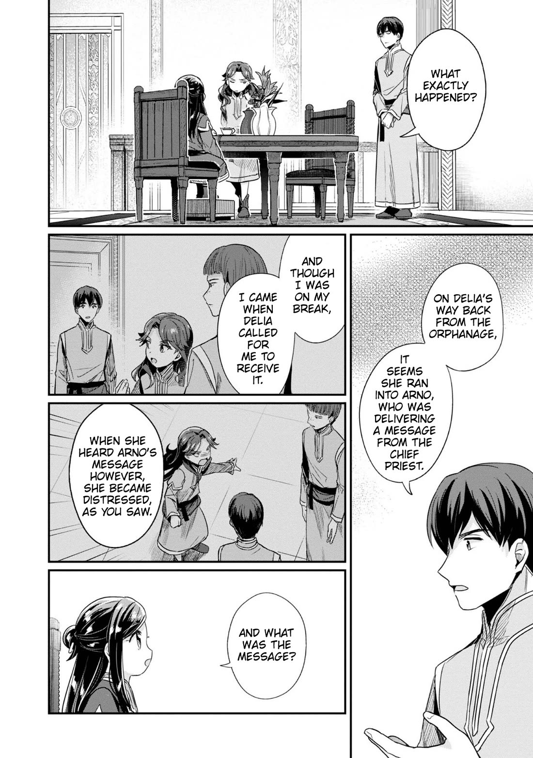 Ascendance of a Bookworm ~I'll Do Anything to Become a Librarian~ Part 2 「I'll Become a Shrine Maiden for Books!」 Chapter 55 page 13 - Chapter 55: Delia and Dirk