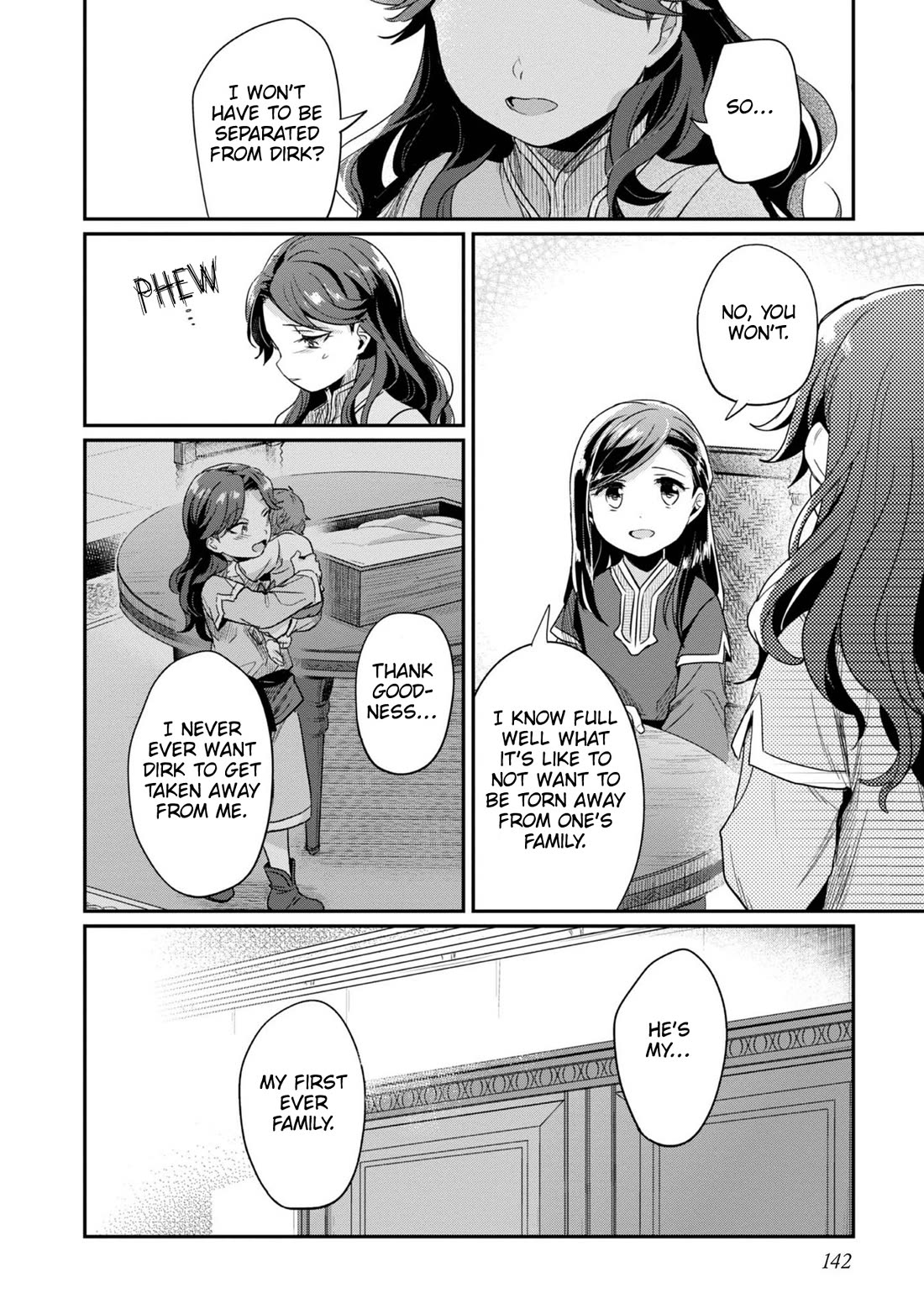 Ascendance of a Bookworm ~I'll Do Anything to Become a Librarian~ Part 2 「I'll Become a Shrine Maiden for Books!」 Chapter 55 page 17 - Chapter 55: Delia and Dirk