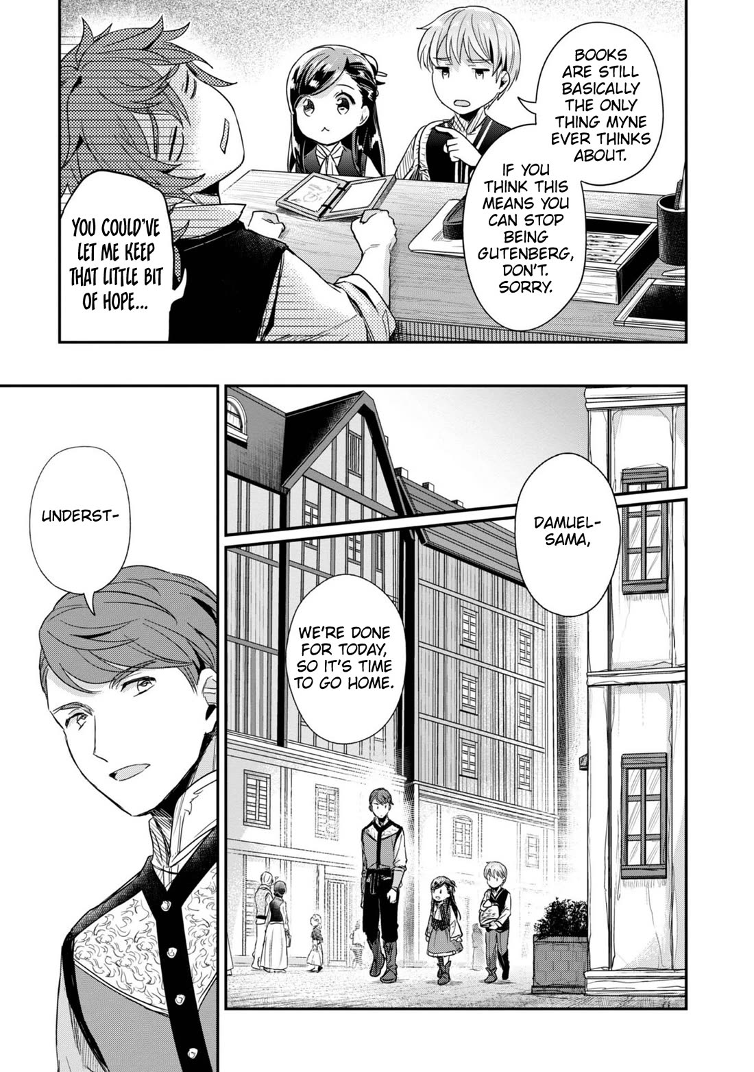 Ascendance of a Bookworm ~I'll Do Anything to Become a Librarian~ Part 2 「I'll Become a Shrine Maiden for Books!」 Chapter 55 page 20 - Chapter 55: Delia and Dirk