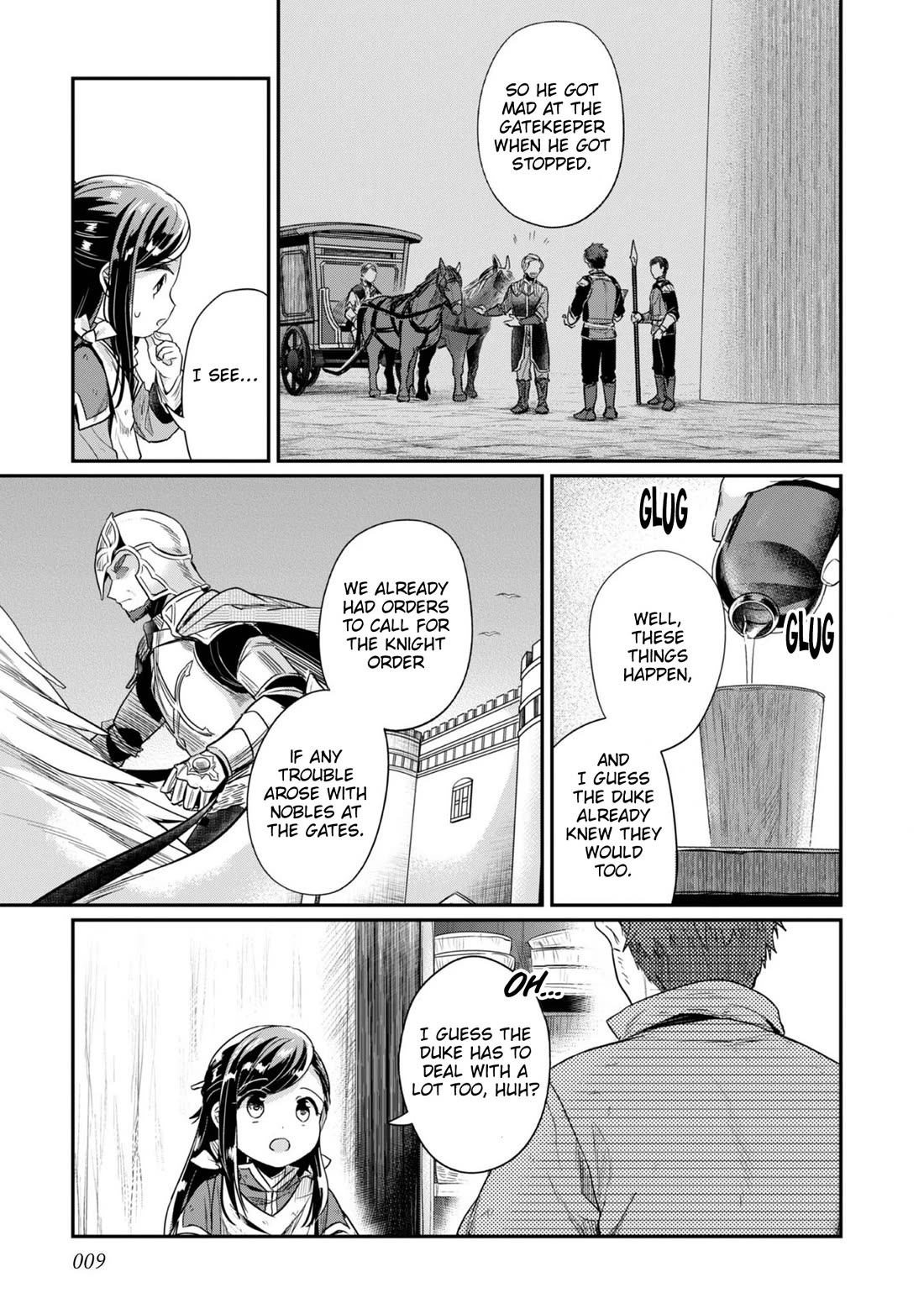 Ascendance of a Bookworm ~I'll Do Anything to Become a Librarian~ Part 2 「I'll Become a Shrine Maiden for Books!」 Chapter 56 page 10 - Chapter 56: The two who are gone
