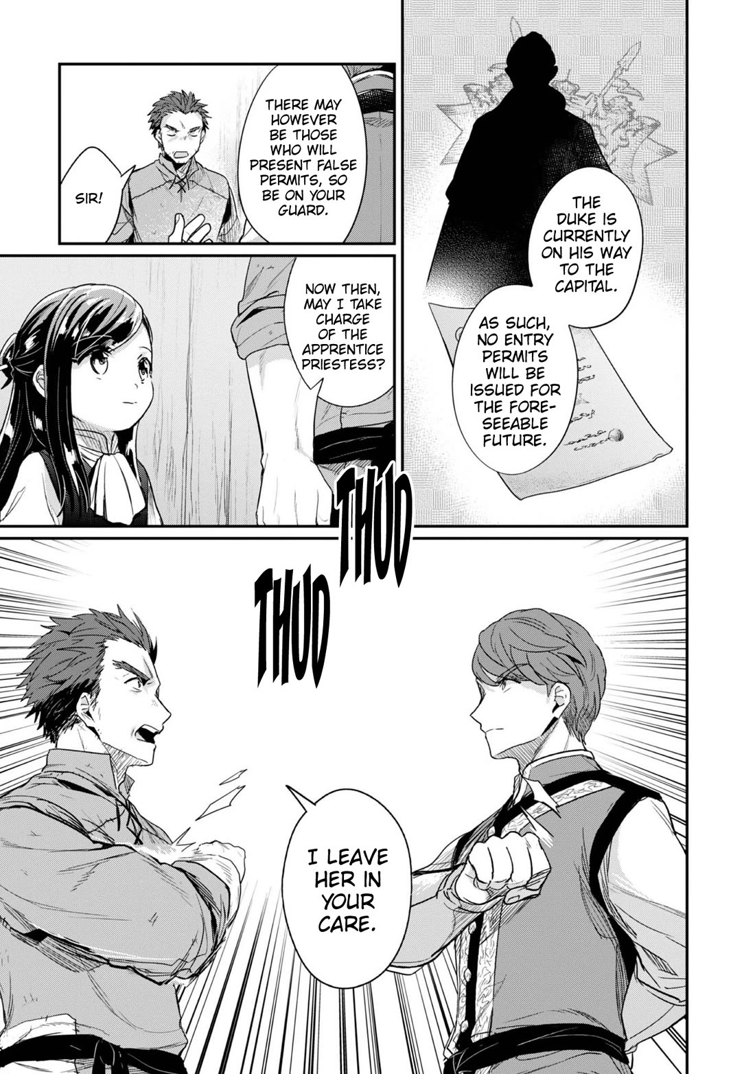 Ascendance of a Bookworm ~I'll Do Anything to Become a Librarian~ Part 2 「I'll Become a Shrine Maiden for Books!」 Chapter 56 page 20 - Chapter 56: The two who are gone
