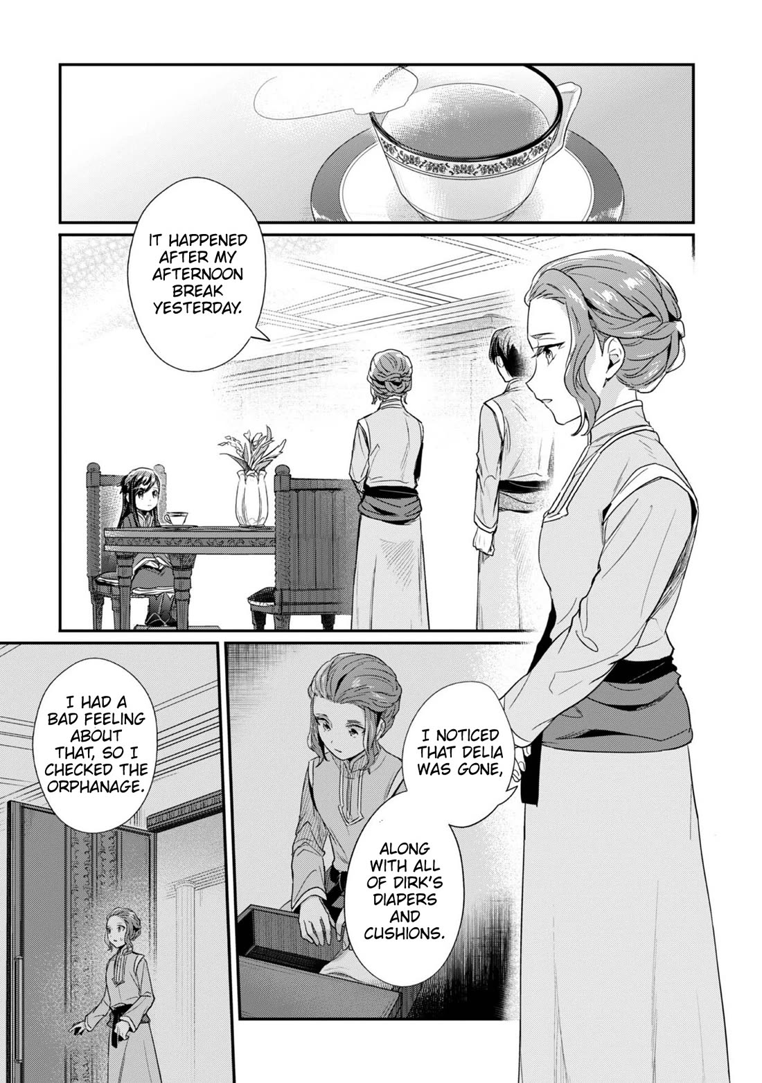 Ascendance of a Bookworm ~I'll Do Anything to Become a Librarian~ Part 2 「I'll Become a Shrine Maiden for Books!」 Chapter 56 page 24 - Chapter 56: The two who are gone