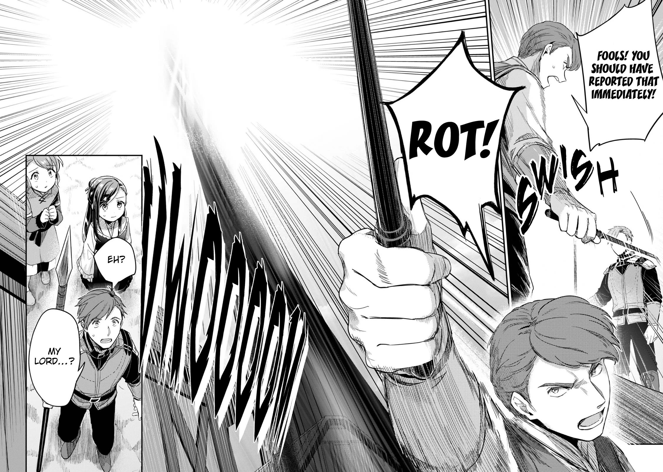 Ascendance of a Bookworm ~I'll Do Anything to Become a Librarian~ Part 2 「I'll Become a Shrine Maiden for Books!」 Chapter 57 page 21 - Chapter 57: The Attendant's Dismissal