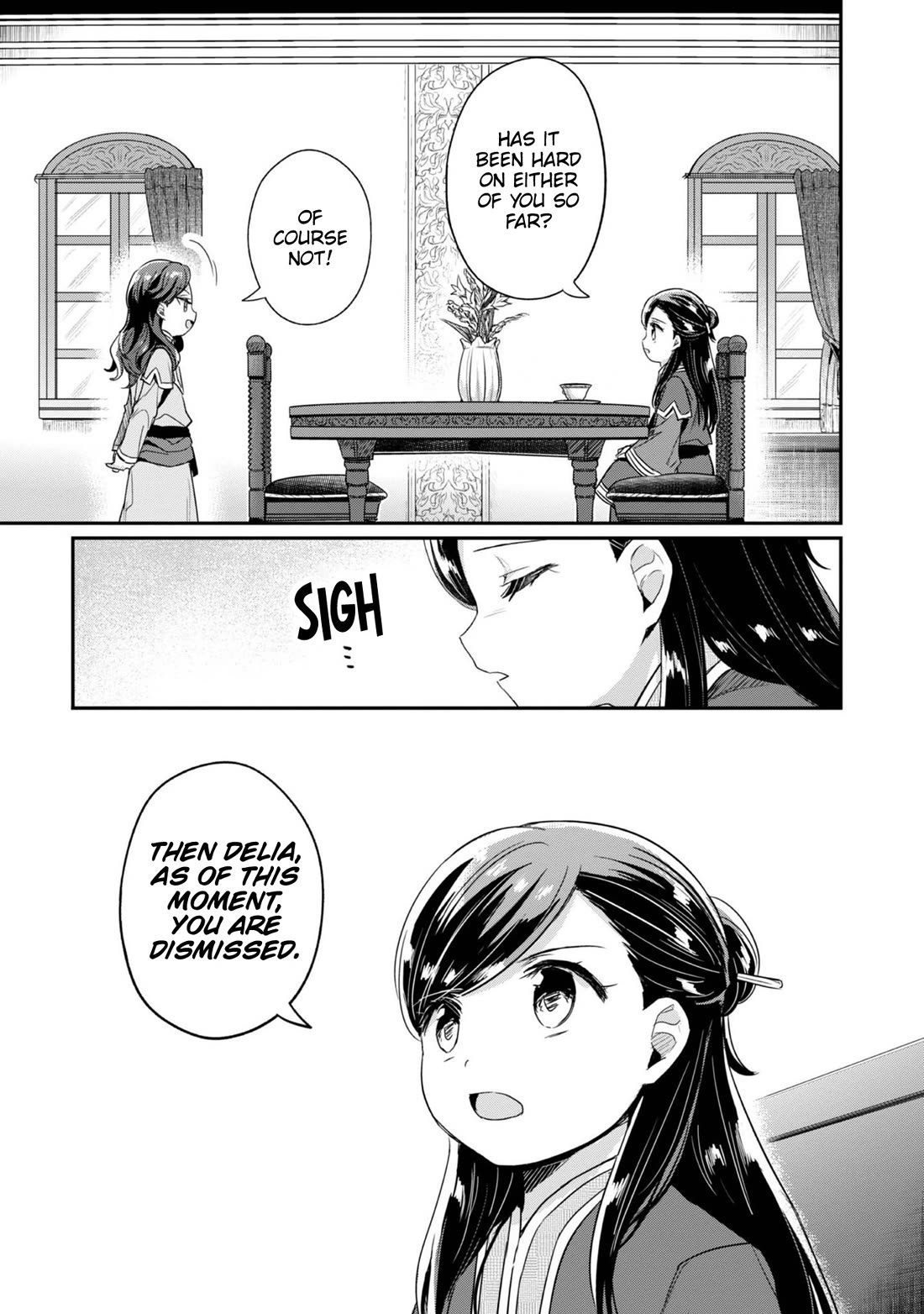 Ascendance of a Bookworm ~I'll Do Anything to Become a Librarian~ Part 2 「I'll Become a Shrine Maiden for Books!」 Chapter 57 page 6 - Chapter 57: The Attendant's Dismissal