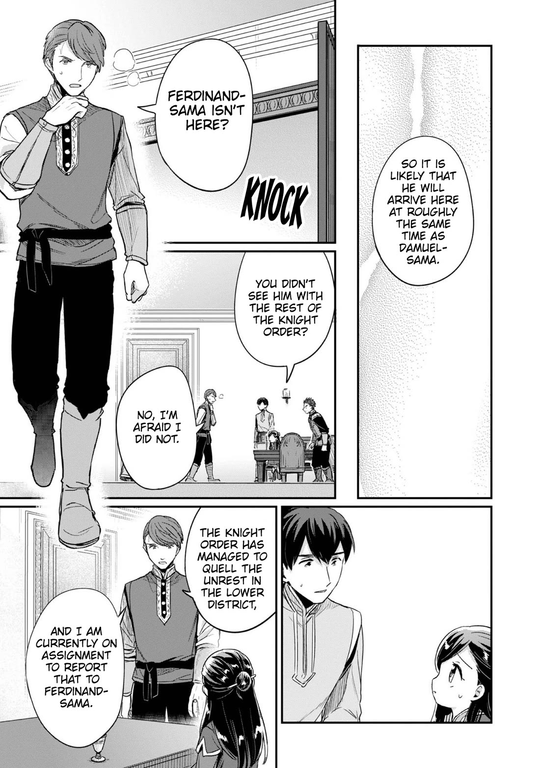 Ascendance of a Bookworm ~I'll Do Anything to Become a Librarian~ Part 2 「I'll Become a Shrine Maiden for Books!」 Chapter 58 page 22 - Chapter 58: The Foreign Noble