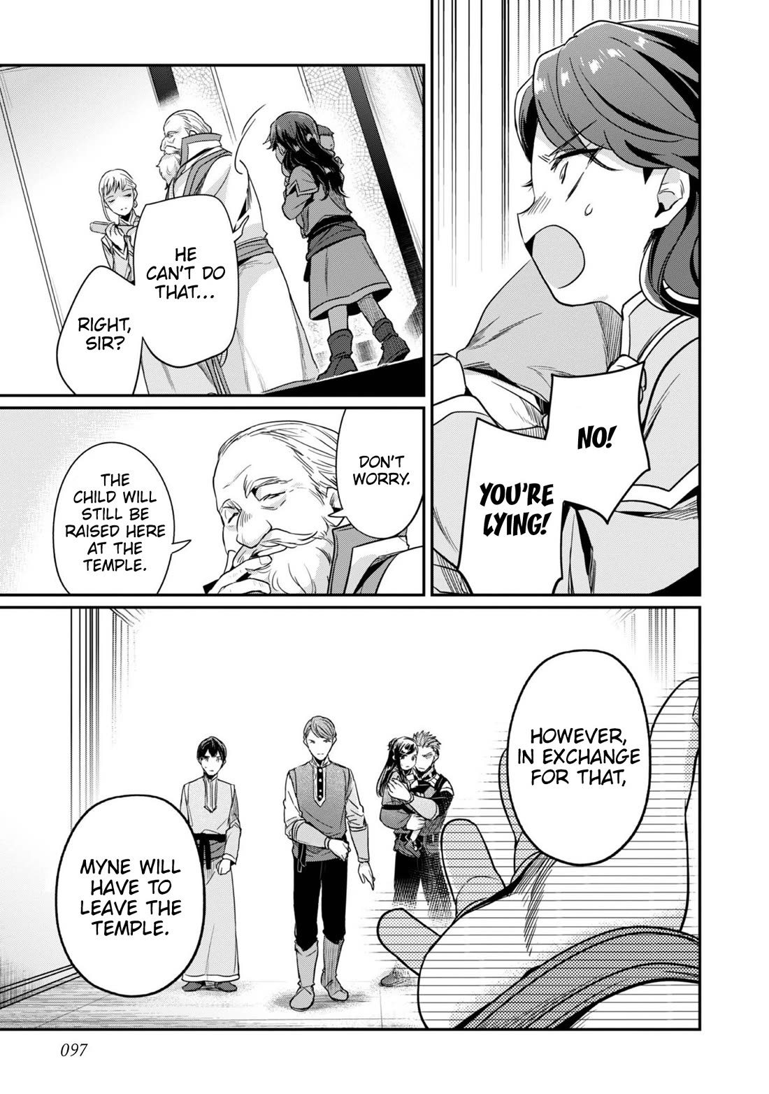 Ascendance of a Bookworm ~I'll Do Anything to Become a Librarian~ Part 2 「I'll Become a Shrine Maiden for Books!」 Chapter 59 page 7 - Chapter 59: The battle at the Temple