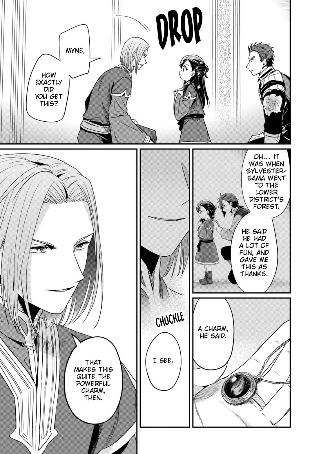 Ascendance of a Bookworm ~I'll Do Anything to Become a Librarian~ Part 2 「I'll Become a Shrine Maiden for Books!」 Chapter 60 page 12 - Chapter 60: The Black Charm