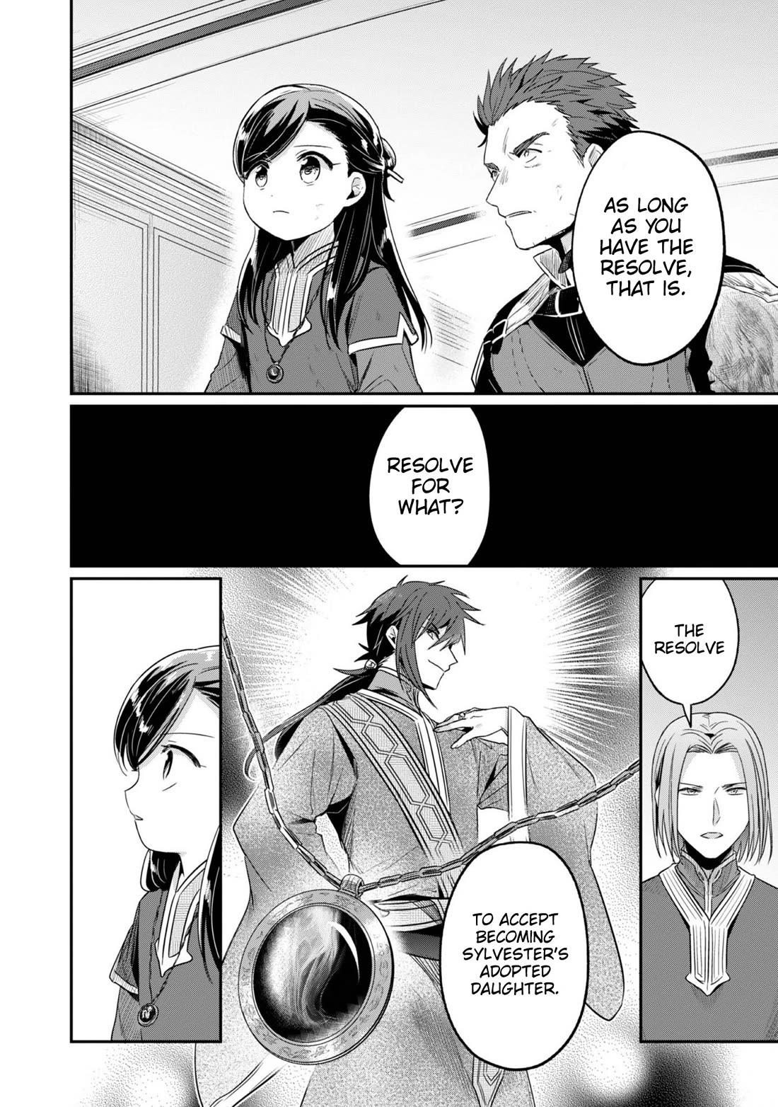 Ascendance of a Bookworm ~I'll Do Anything to Become a Librarian~ Part 2 「I'll Become a Shrine Maiden for Books!」 Chapter 60 page 13 - Chapter 60: The Black Charm