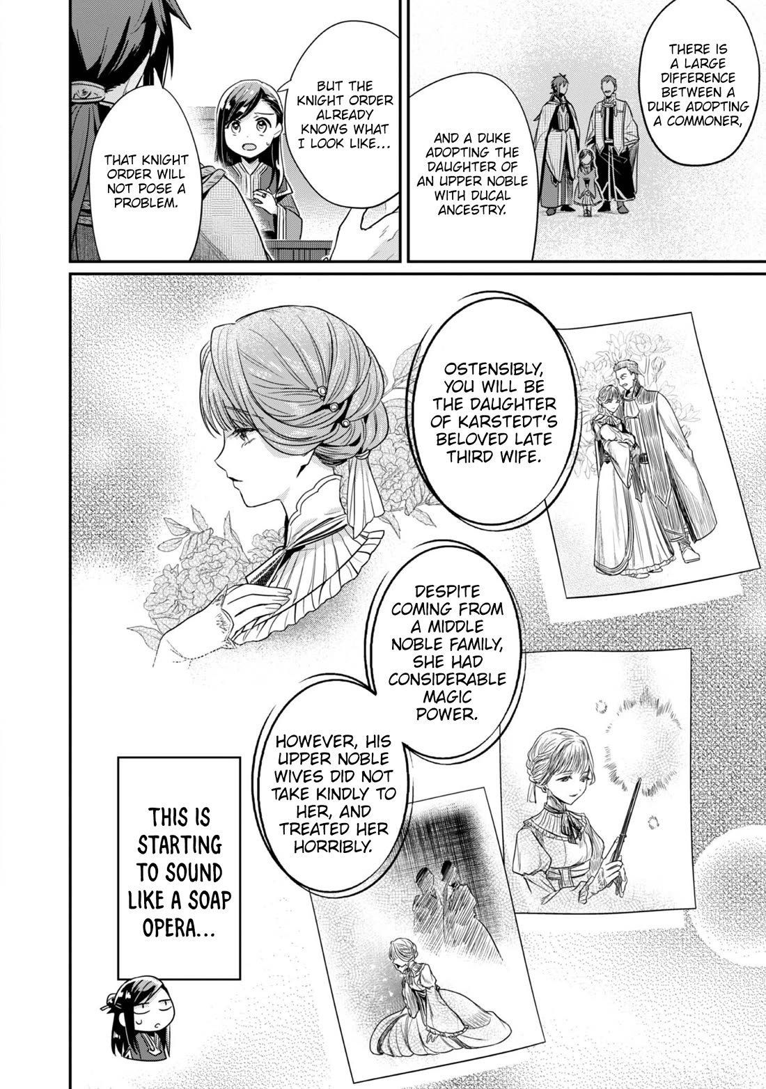 Ascendance of a Bookworm ~I'll Do Anything to Become a Librarian~ Part 2 「I'll Become a Shrine Maiden for Books!」 Chapter 62 page 17 - Chapter 62: My future self