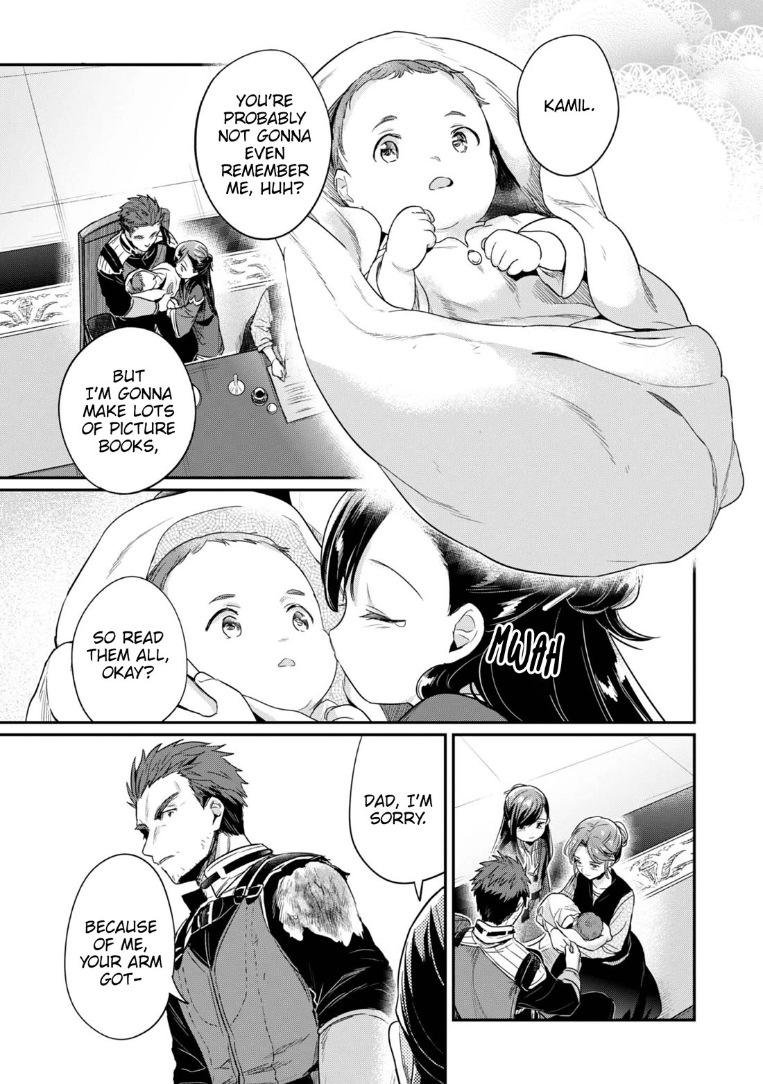 Ascendance of a Bookworm ~I'll Do Anything to Become a Librarian~ Part 2 「I'll Become a Shrine Maiden for Books!」 Chapter 63 page 22 - Chapter 63: Farewell, Part 1