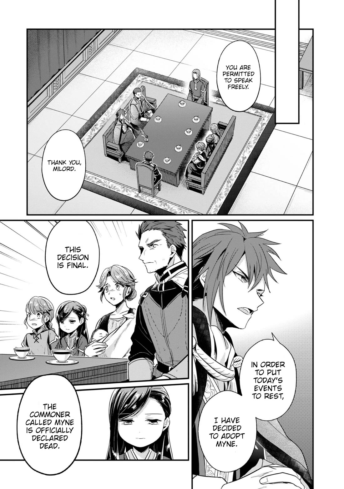Ascendance of a Bookworm ~I'll Do Anything to Become a Librarian~ Part 2 「I'll Become a Shrine Maiden for Books!」 Chapter 63 page 6 - Chapter 63: Farewell, Part 1