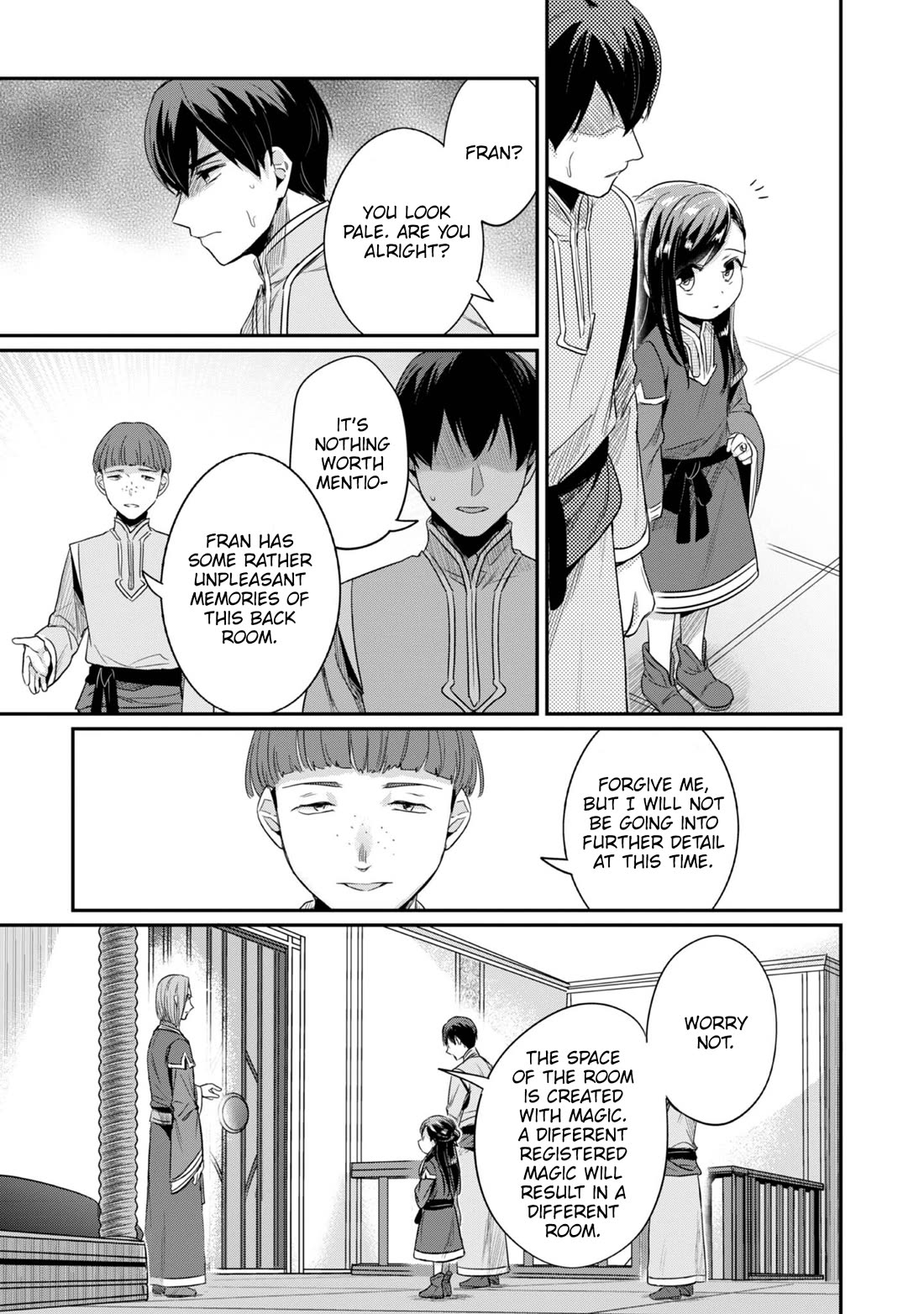 Ascendance of a Bookworm ~I'll Do Anything to Become a Librarian~ Part 2 「I'll Become a Shrine Maiden for Books!」 Chapter 64 page 33 - Chapter 64: Farewell, Part 2
