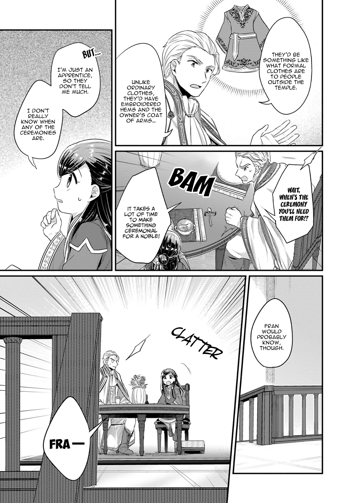Ascendance of a Bookworm ~I'll Do Anything to Become a Librarian~ Part 2 「I'll Become a Shrine Maiden for Books!」 Chapter 7 page 6 - Chapter 7: The Third Attendant