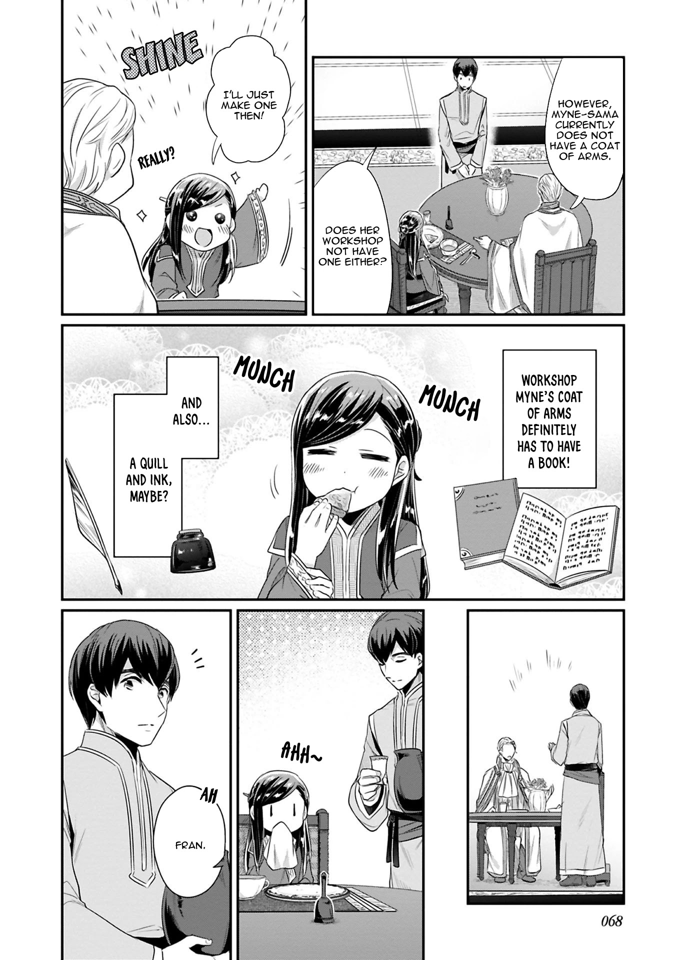 Ascendance of a Bookworm ~I'll Do Anything to Become a Librarian~ Part 2 「I'll Become a Shrine Maiden for Books!」 Chapter 7 page 9 - Chapter 7: The Third Attendant