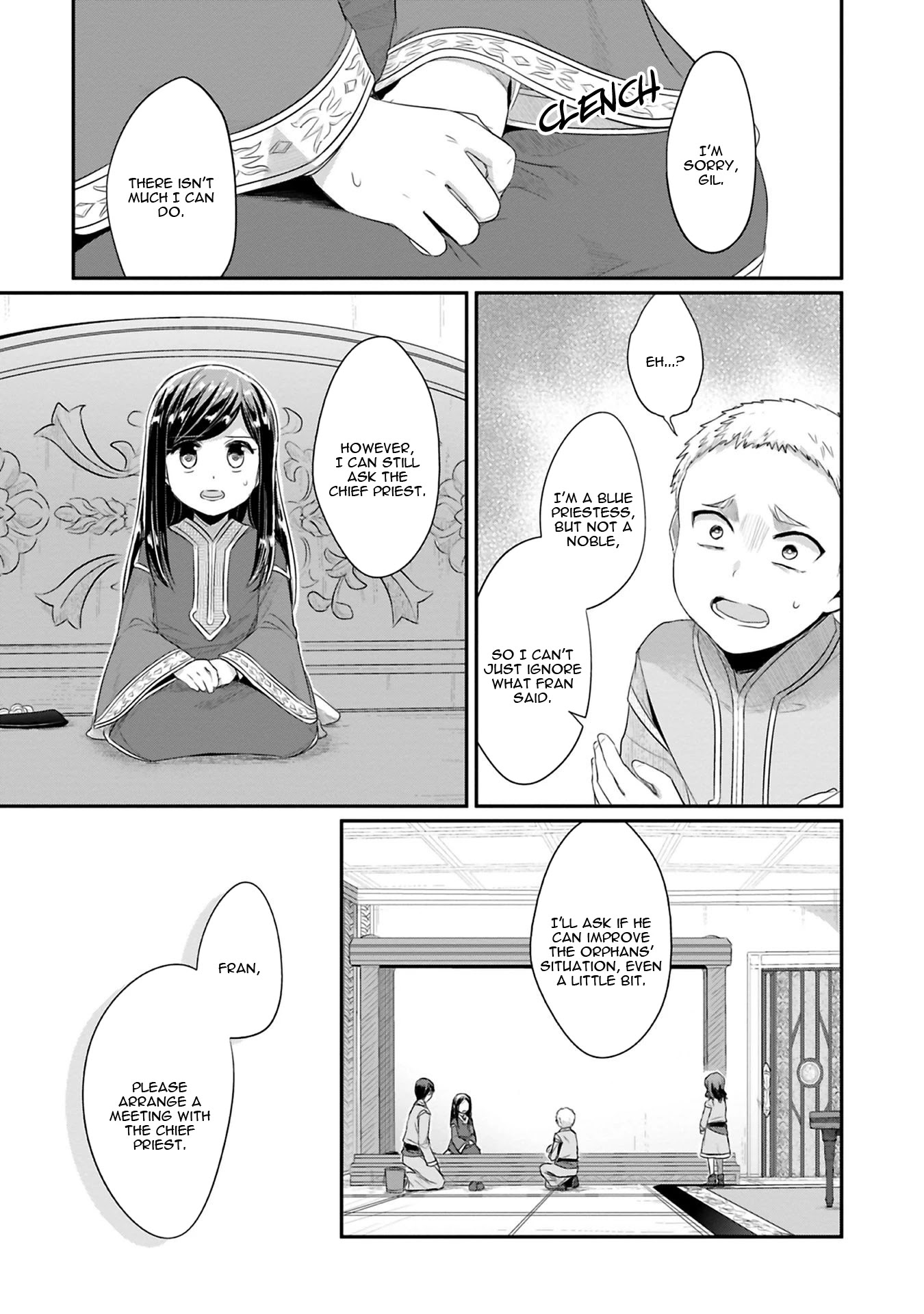 Ascendance of a Bookworm ~I'll Do Anything to Become a Librarian~ Part 2 「I'll Become a Shrine Maiden for Books!」 Chapter 8 page 22 - Chapter 8: The Reality of the Orphanage