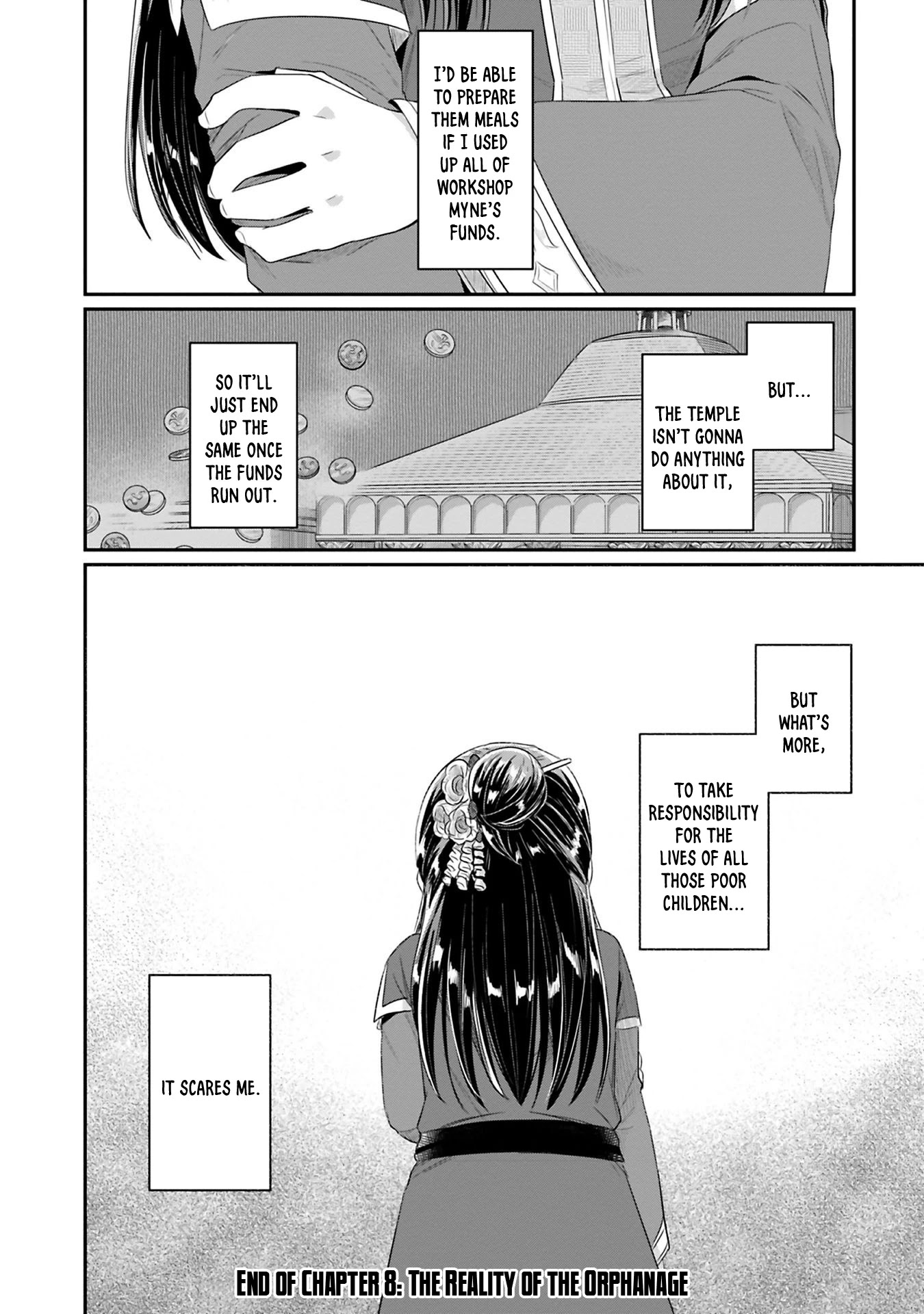 Ascendance of a Bookworm ~I'll Do Anything to Become a Librarian~ Part 2 「I'll Become a Shrine Maiden for Books!」 Chapter 8 page 31 - Chapter 8: The Reality of the Orphanage