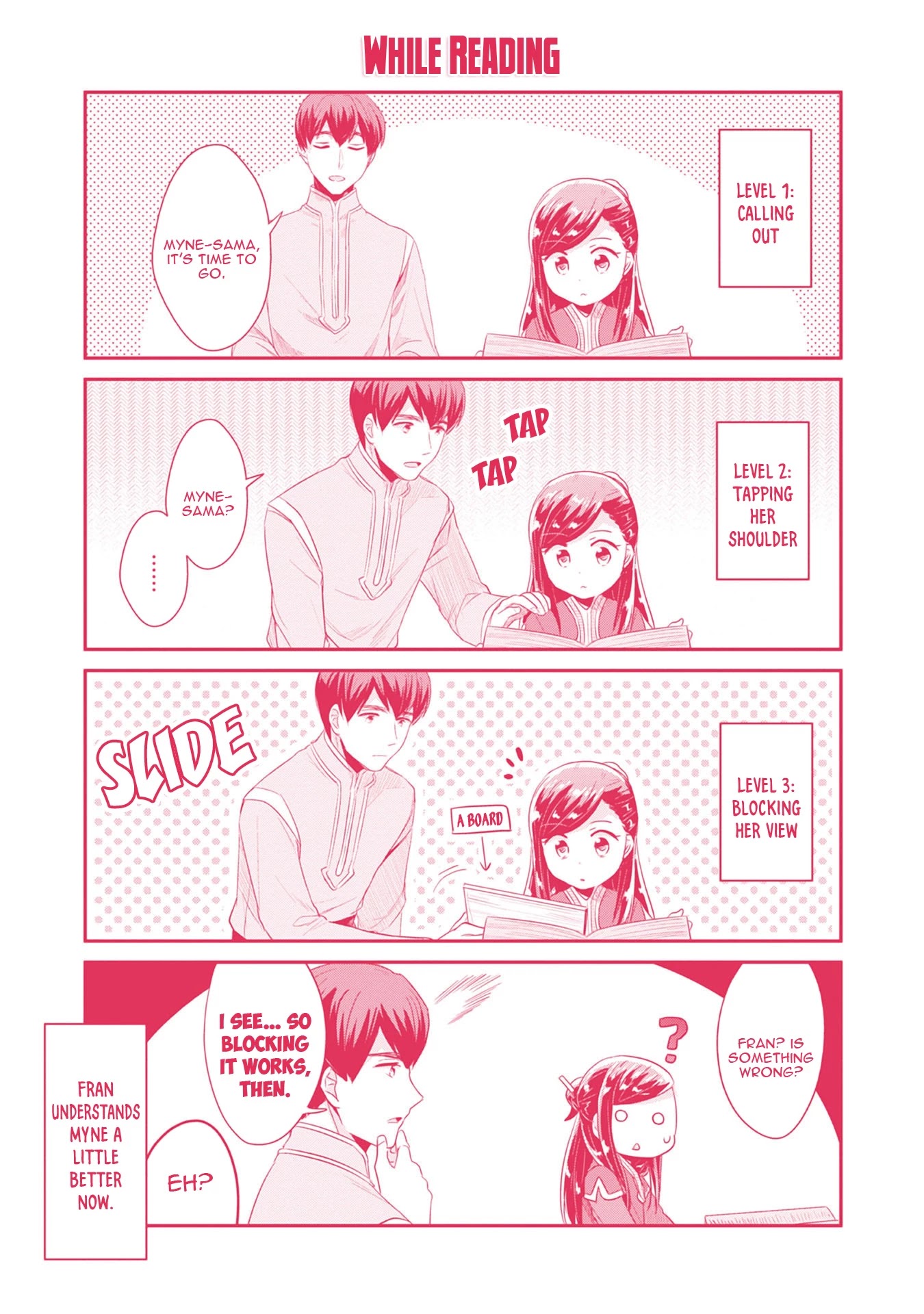 Ascendance of a Bookworm ~I'll Do Anything to Become a Librarian~ Part 2 「I'll Become a Shrine Maiden for Books!」 Chapter 9.5 page 11 - Chapter 9.5: My New Master and I
