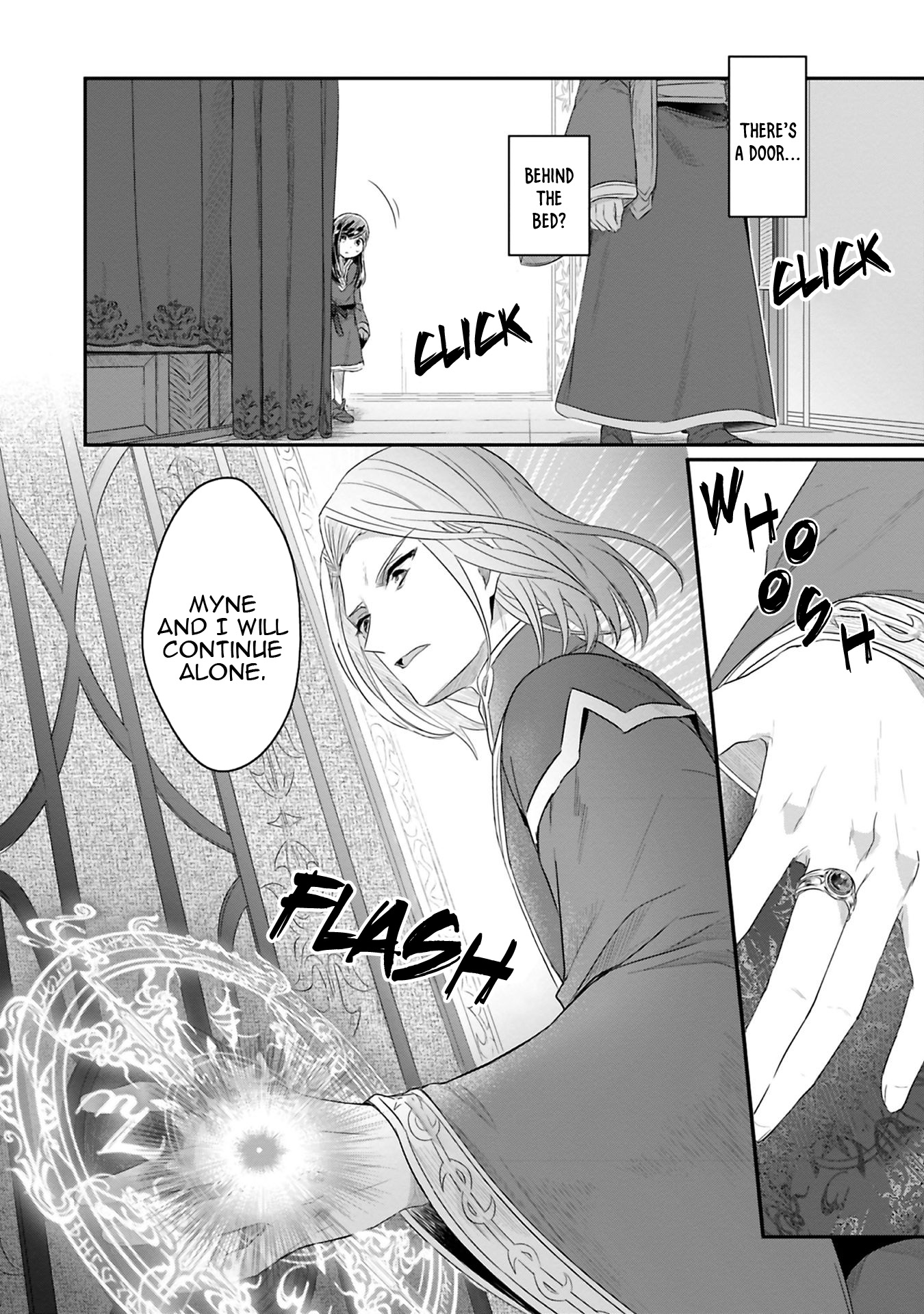 Ascendance of a Bookworm ~I'll Do Anything to Become a Librarian~ Part 2 「I'll Become a Shrine Maiden for Books!」 Chapter 9 page 19 - Chapter 9: A Secret Discussion with the Chief Priest