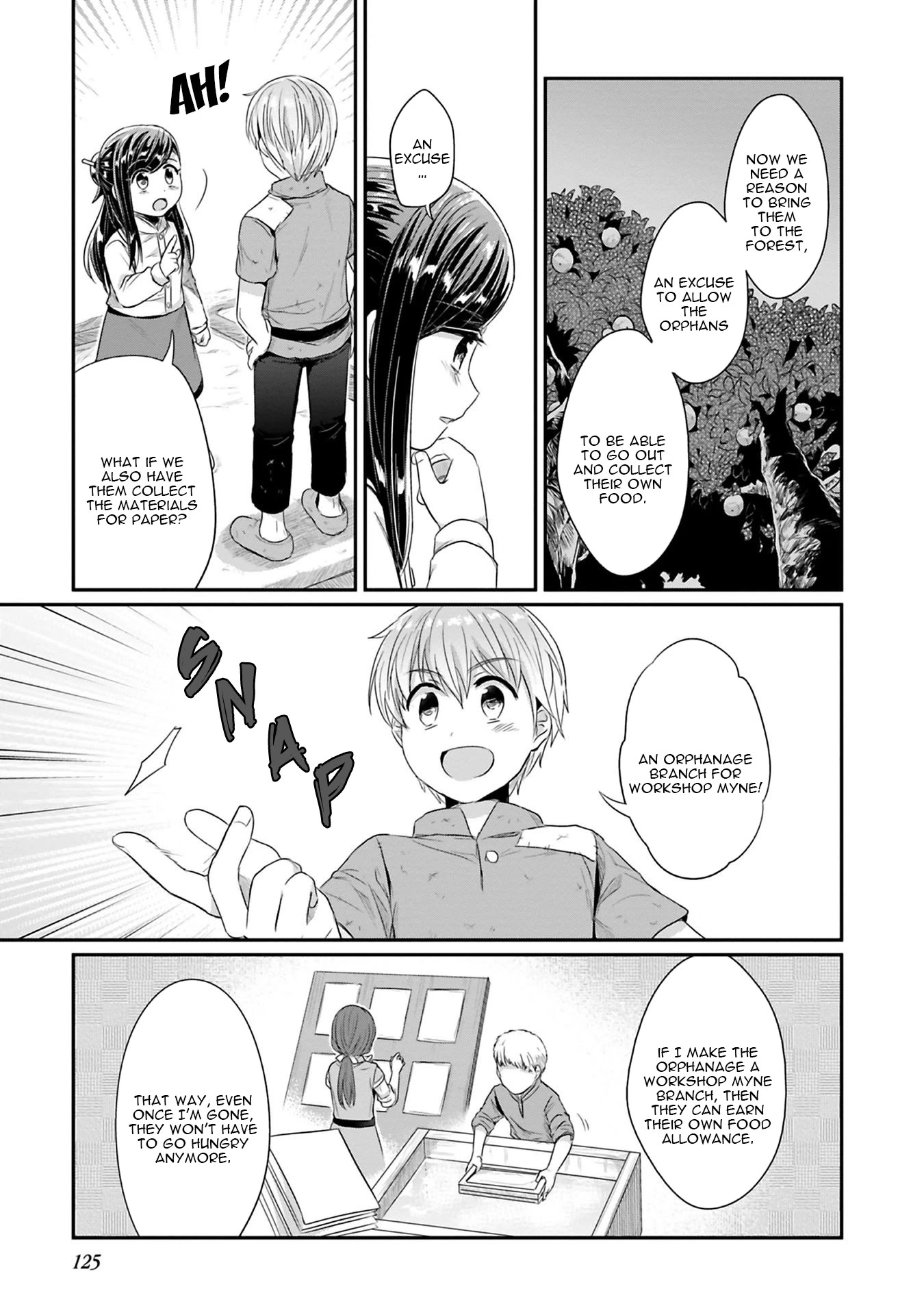 Ascendance of a Bookworm ~I'll Do Anything to Become a Librarian~ Part 2 「I'll Become a Shrine Maiden for Books!」 Chapter 9 page 6 - Chapter 9: A Secret Discussion with the Chief Priest
