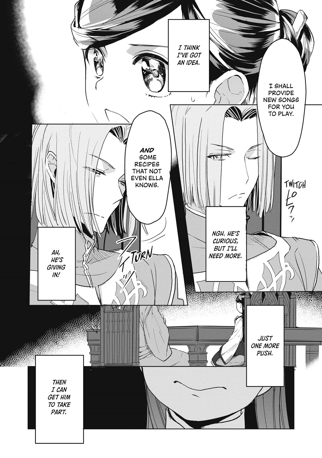 Ascendance of a Bookworm ~I'll do anything to become a librarian~ Part 3 「Let's Spread the Book to the Territory!」 Chapter 11 page 8 - Chapter 11: How to Secure Funding