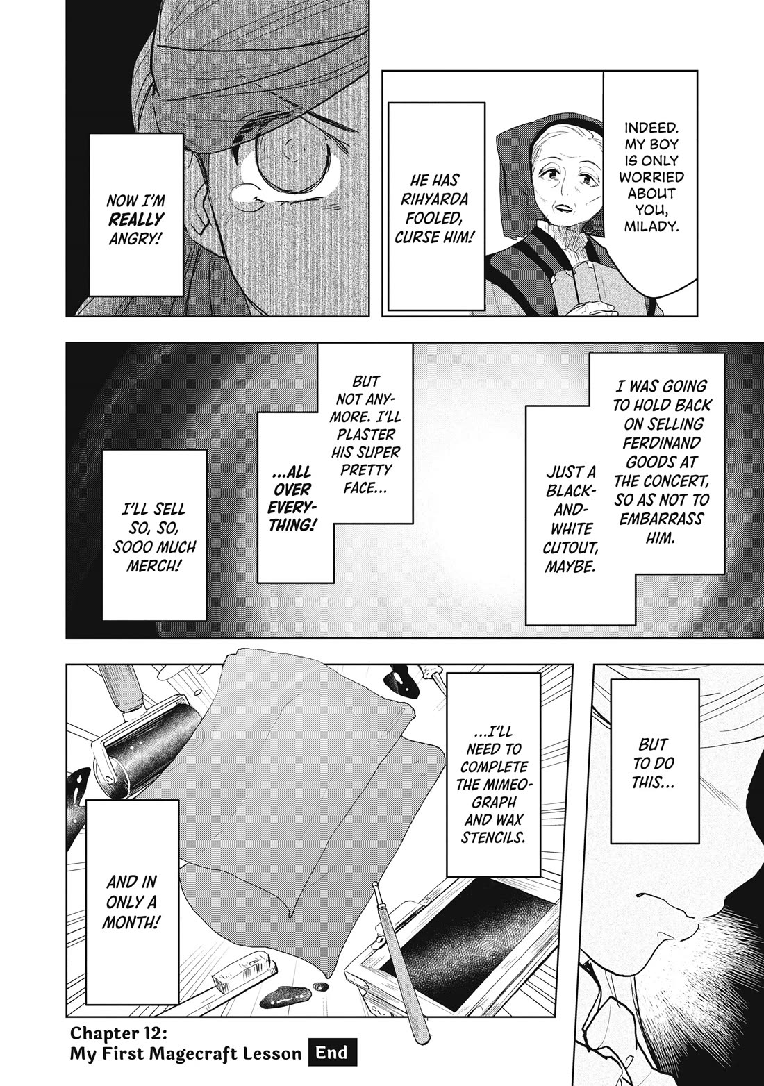 Ascendance of a Bookworm ~I'll do anything to become a librarian~ Part 3 「Let's Spread the Book to the Territory!」 Chapter 12 page 17 - Chapter 12: My First Magecraft Lesson