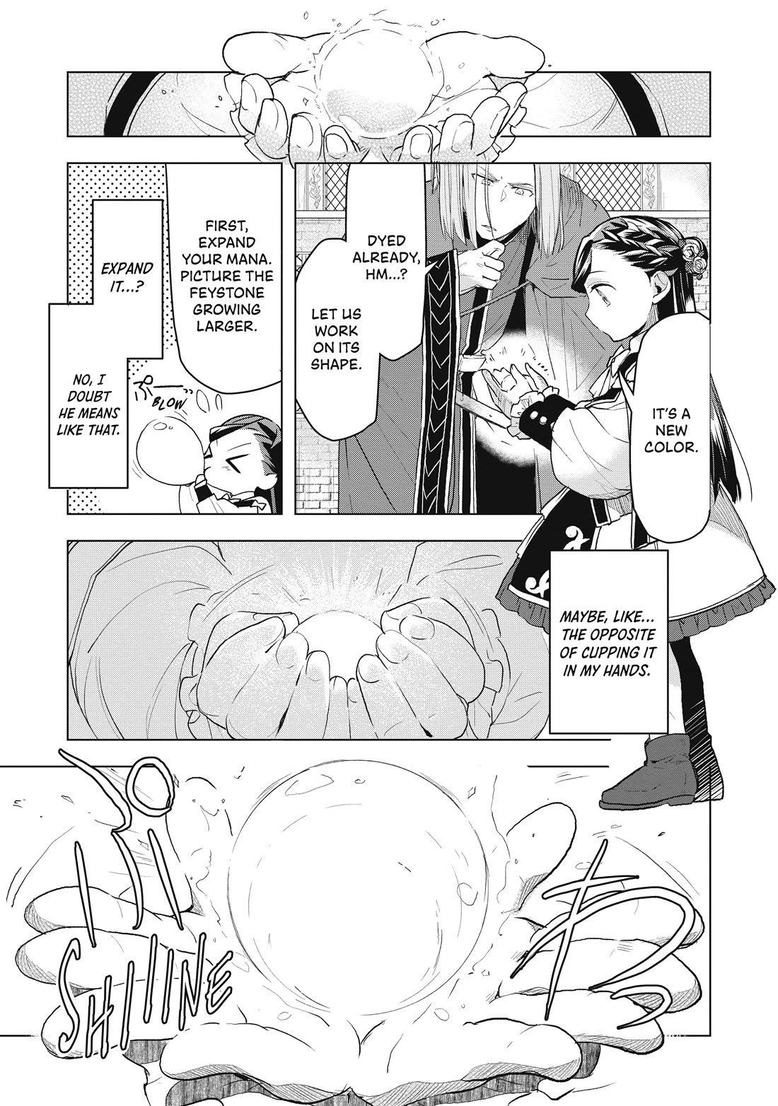 Ascendance of a Bookworm ~I'll do anything to become a librarian~ Part 3 「Let's Spread the Book to the Territory!」 Chapter 12 page 7 - Chapter 12: My First Magecraft Lesson