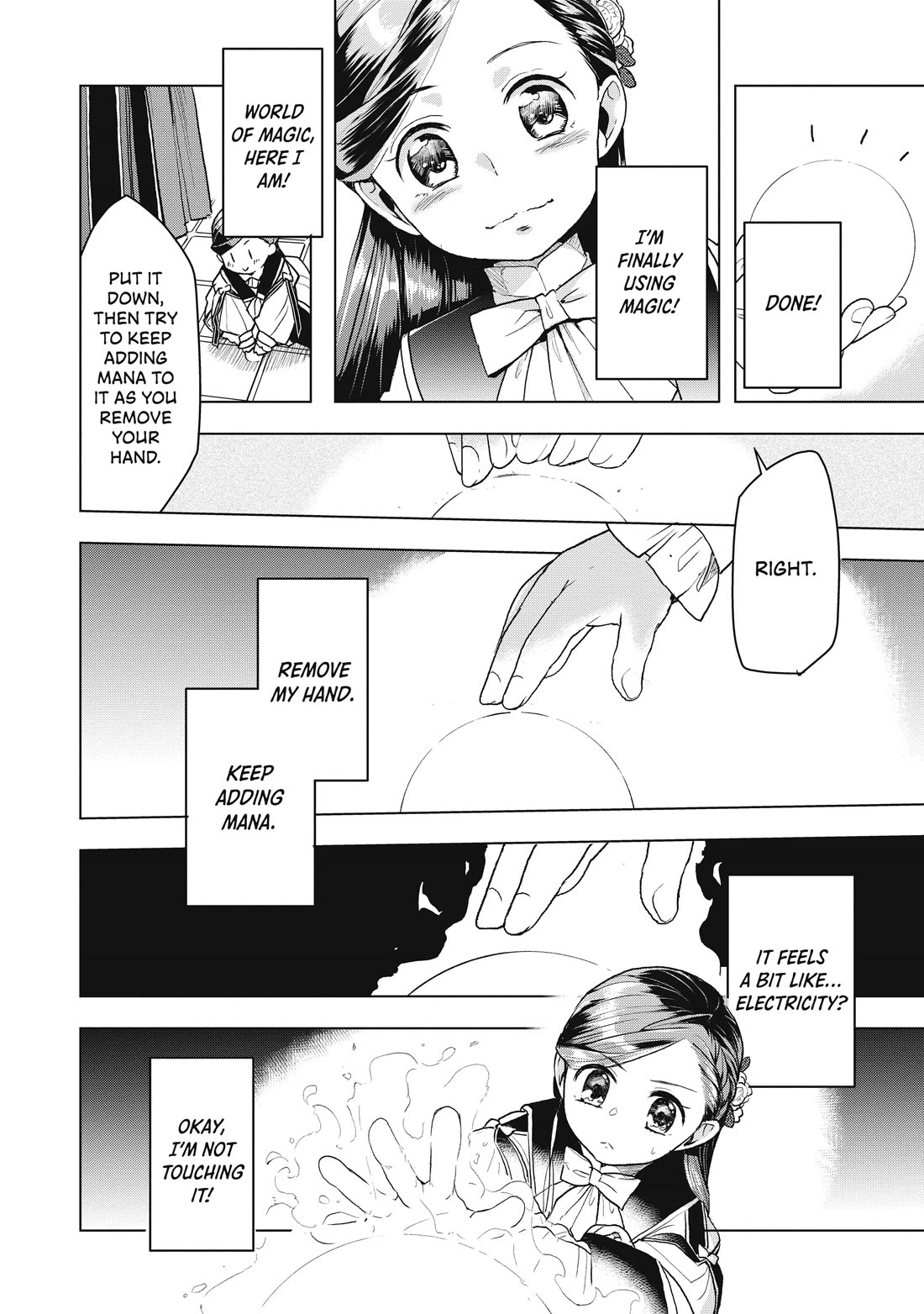 Ascendance of a Bookworm ~I'll do anything to become a librarian~ Part 3 「Let's Spread the Book to the Territory!」 Chapter 12 page 8 - Chapter 12: My First Magecraft Lesson