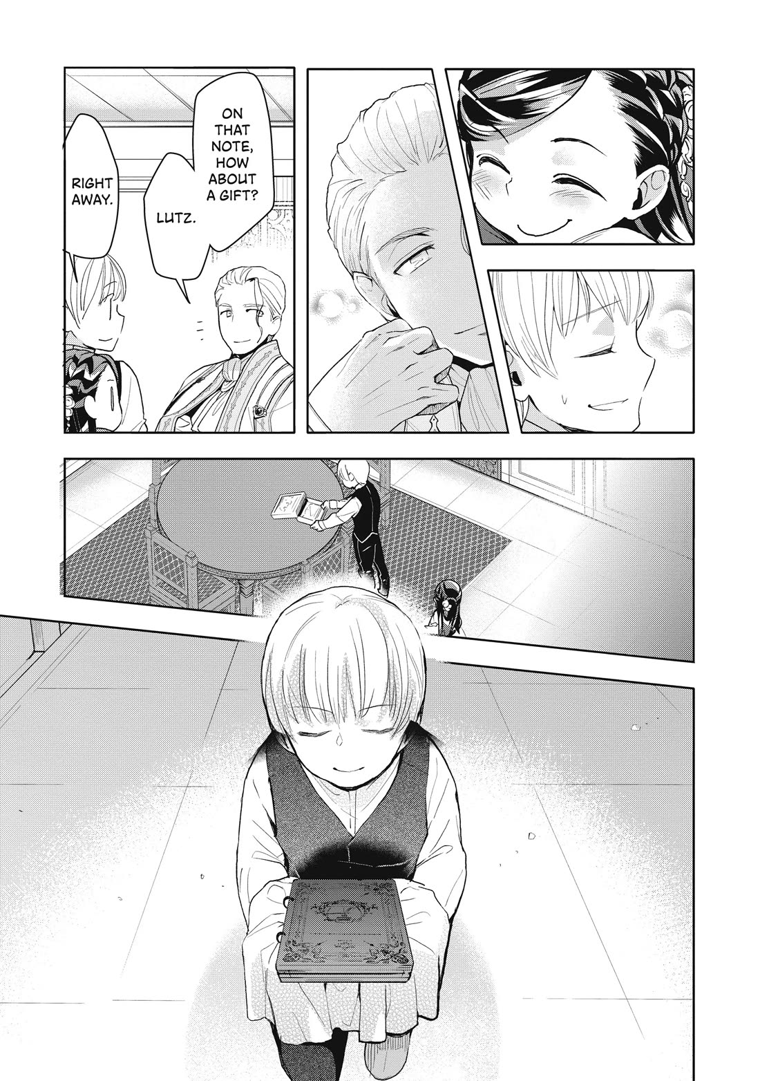 Ascendance of a Bookworm ~I'll do anything to become a librarian~ Part 3 「Let's Spread the Book to the Territory!」 Chapter 13 page 13 - Chapter 13: The Path to Wax Stencils