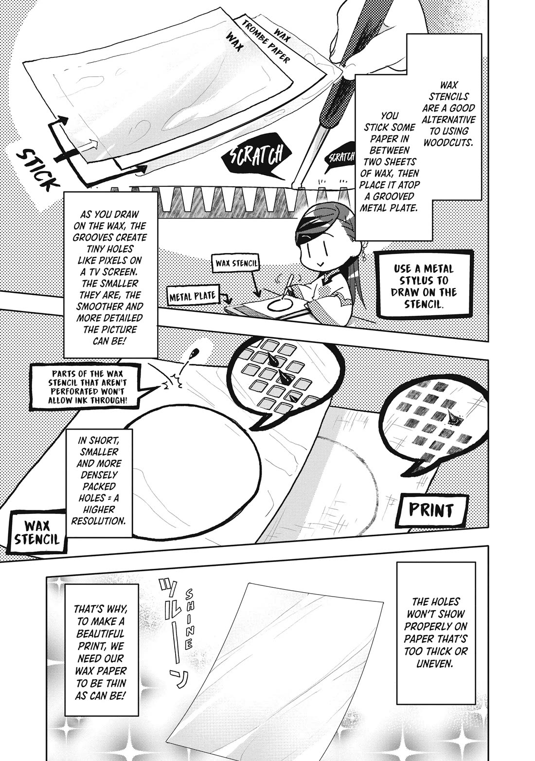 Ascendance of a Bookworm ~I'll do anything to become a librarian~ Part 3 「Let's Spread the Book to the Territory!」 Chapter 13 page 19 - Chapter 13: The Path to Wax Stencils