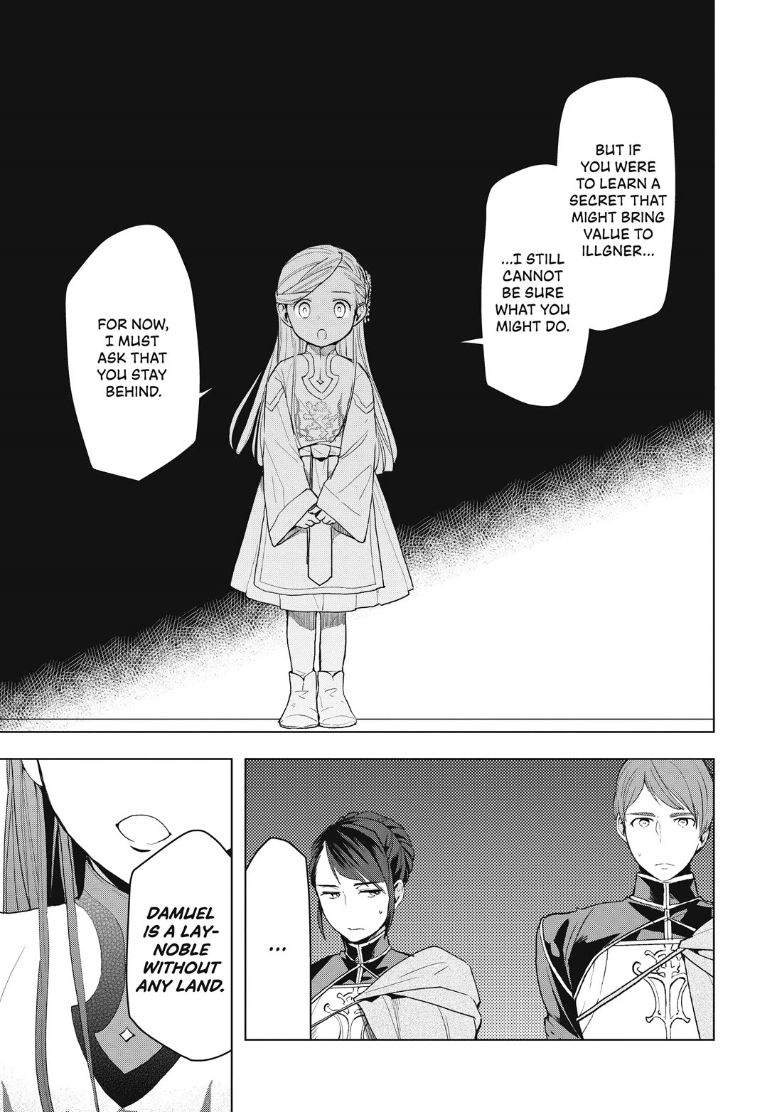 Ascendance of a Bookworm ~I'll do anything to become a librarian~ Part 3 「Let's Spread the Book to the Territory!」 Chapter 13 page 23 - Chapter 13: The Path to Wax Stencils