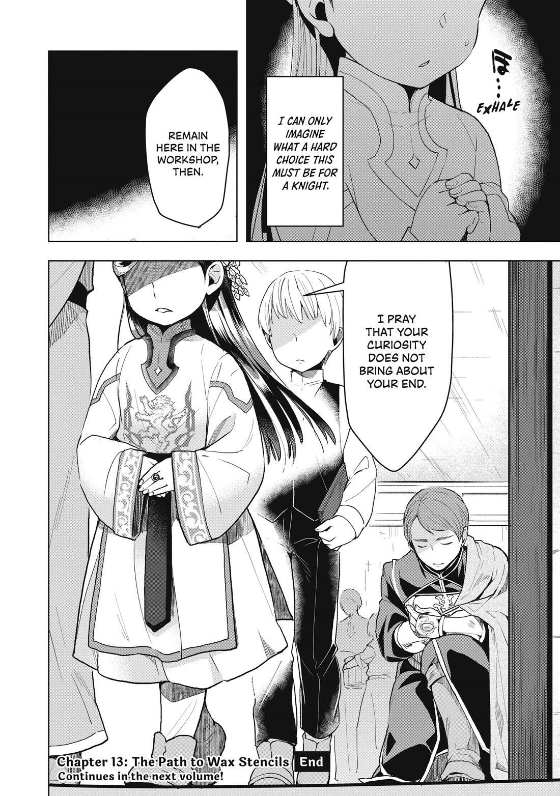 Ascendance of a Bookworm ~I'll do anything to become a librarian~ Part 3 「Let's Spread the Book to the Territory!」 Chapter 13 page 30 - Chapter 13: The Path to Wax Stencils