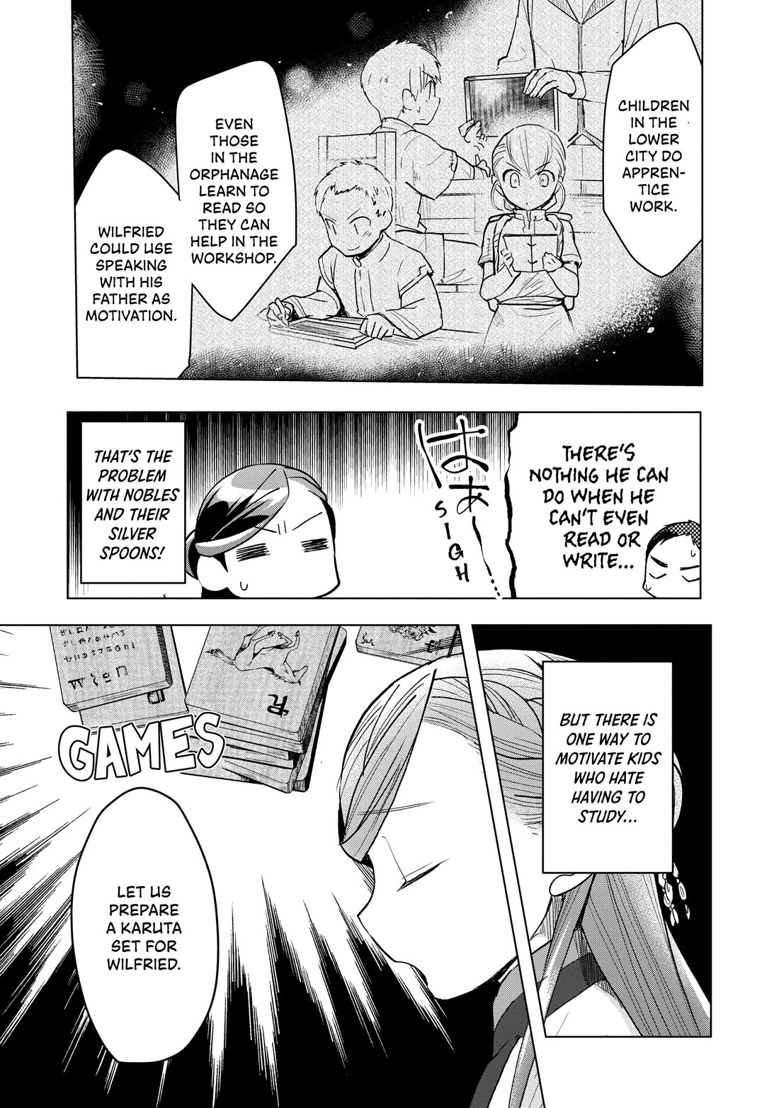 Ascendance of a Bookworm ~I'll do anything to become a librarian~ Part 3 「Let's Spread the Book to the Territory!」 Chapter 17 page 15 - Chapter 17