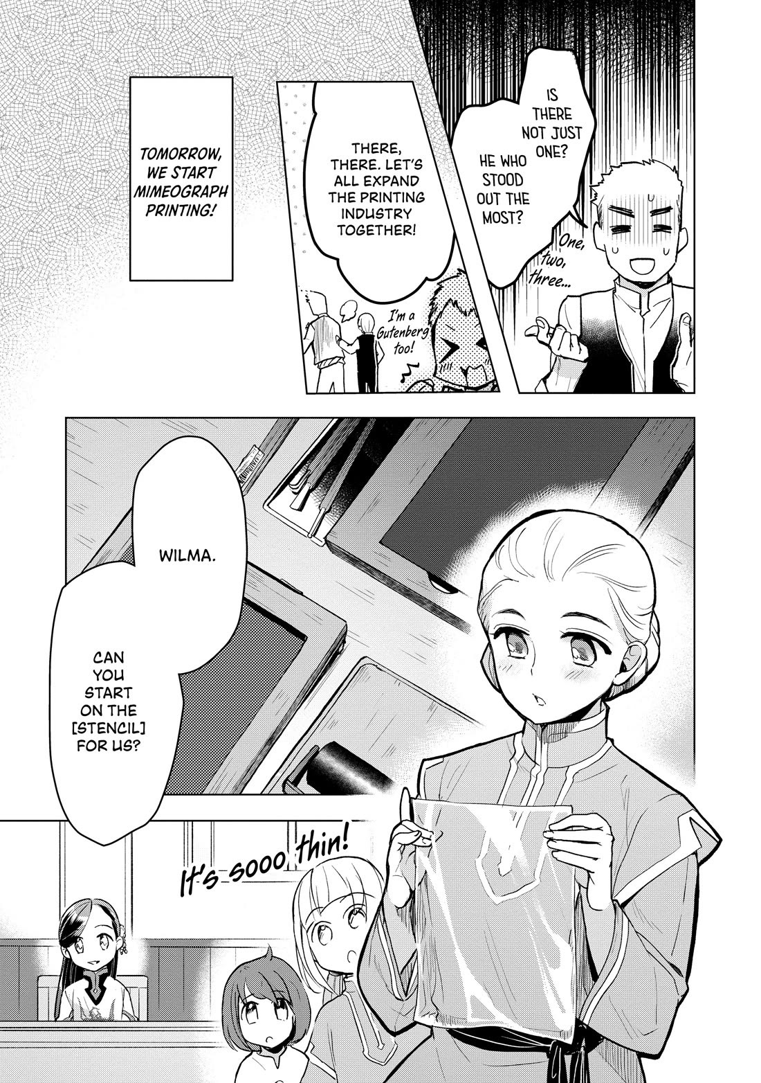 Ascendance of a Bookworm ~I'll do anything to become a librarian~ Part 3 「Let's Spread the Book to the Territory!」 Chapter 19 page 13 - Chapter 19