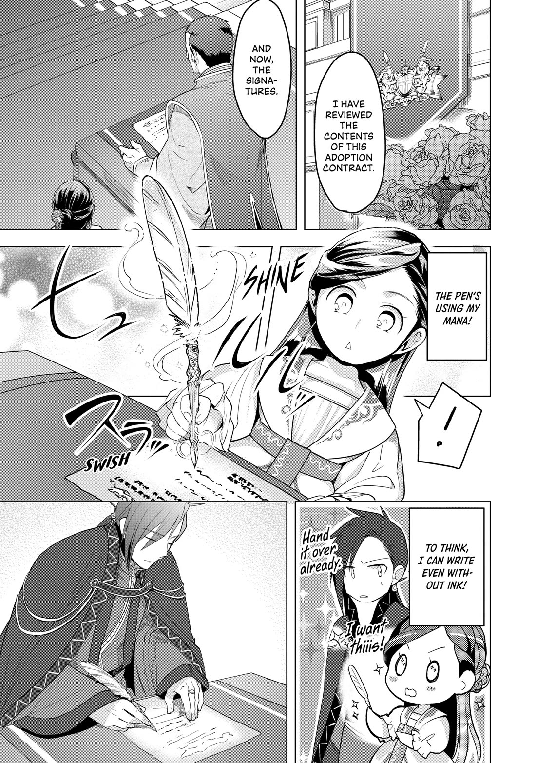 Ascendance of a Bookworm ~I'll do anything to become a librarian~ Part 3 「Let's Spread the Book to the Territory!」 Chapter 2 page 22 - Chapter 2: The Archduke's Adopted Daughter