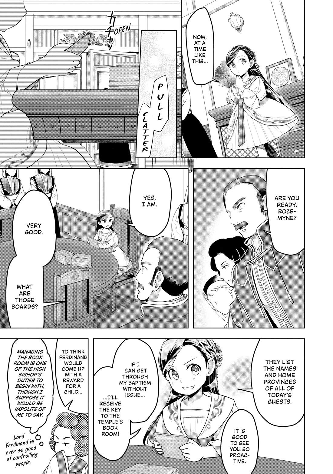 Ascendance of a Bookworm ~I'll do anything to become a librarian~ Part 3 「Let's Spread the Book to the Territory!」 Chapter 2 page 3 - Chapter 2: The Archduke's Adopted Daughter