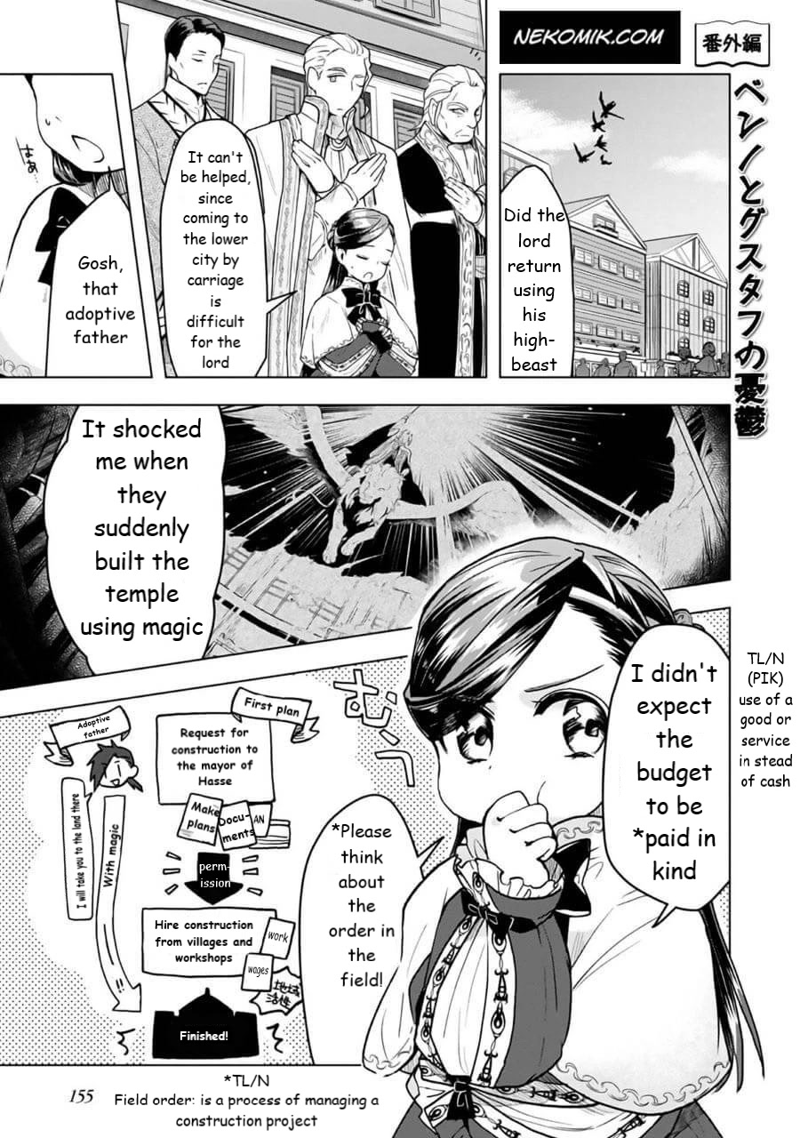 Ascendance of a Bookworm ~I'll do anything to become a librarian~ Part 3 「Let's Spread the Book to the Territory!」 Chapter 24.2 page 1 - Chapter 24.2