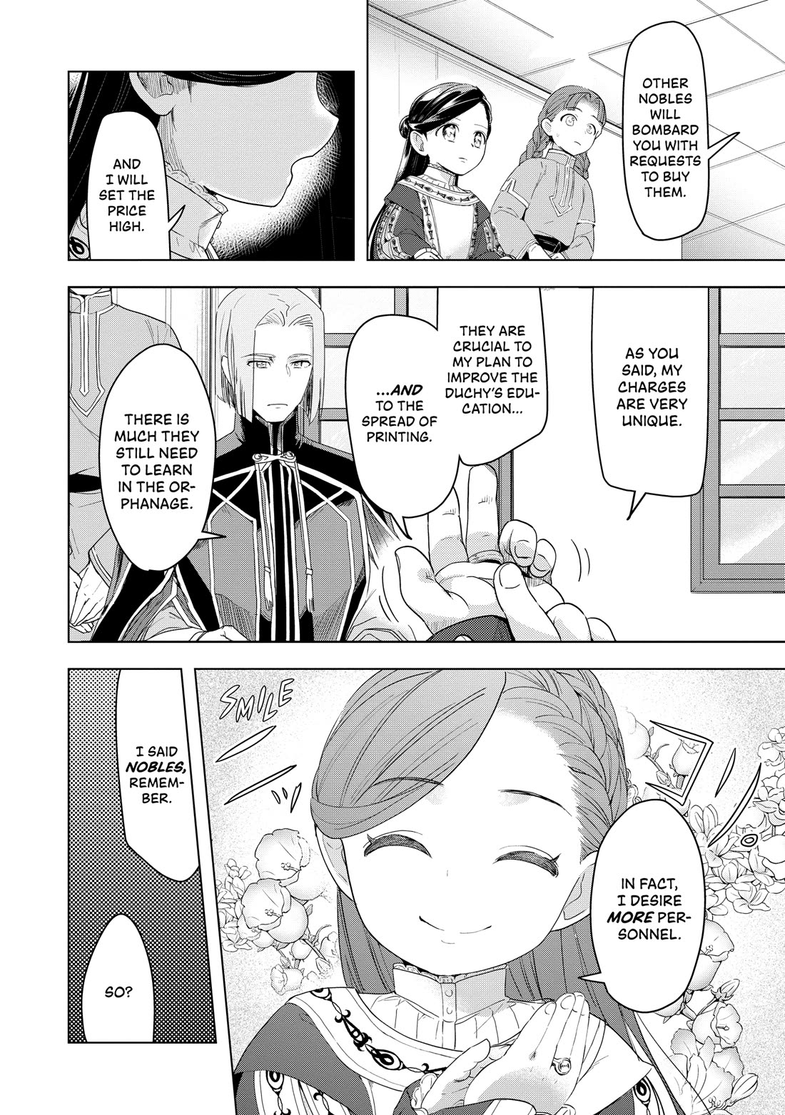 Ascendance of a Bookworm ~I'll do anything to become a librarian~ Part 3 「Let's Spread the Book to the Territory!」 Chapter 24 page 22 - Chapter 24