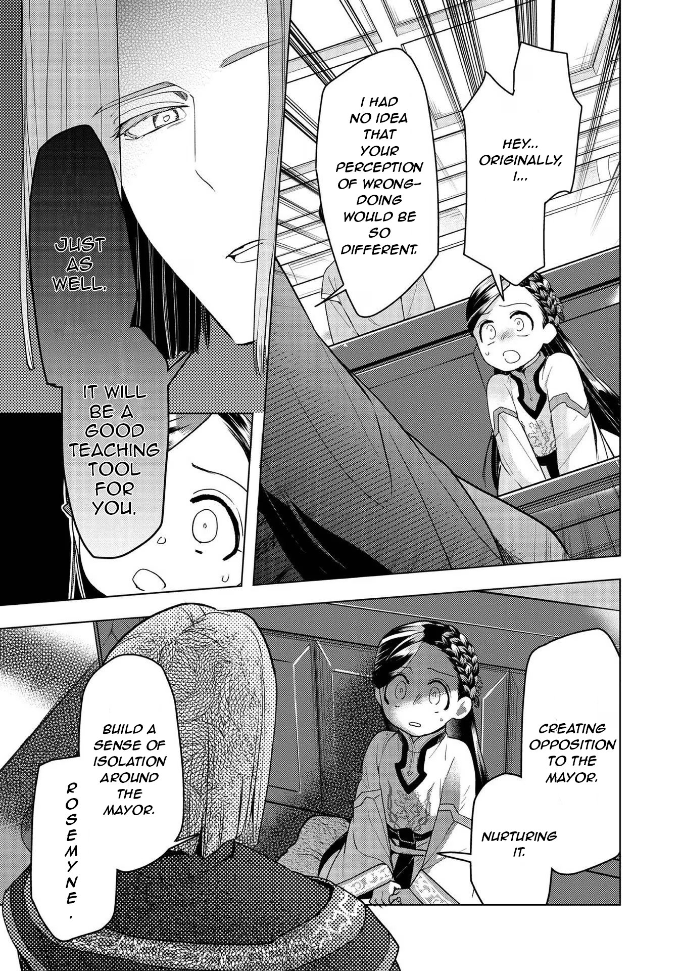 Ascendance of a Bookworm ~I'll do anything to become a librarian~ Part 3 「Let's Spread the Book to the Territory!」 Chapter 27 page 11 - Chapter 27: New Meeting Agenda