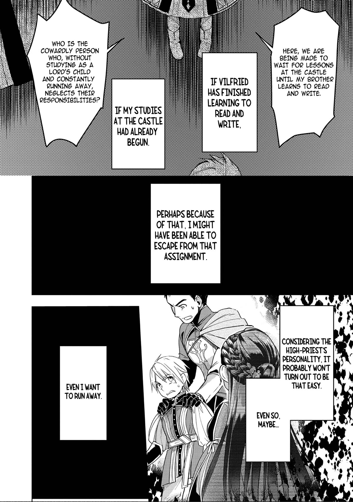 Ascendance of a Bookworm ~I'll do anything to become a librarian~ Part 3 「Let's Spread the Book to the Territory!」 Chapter 27 page 28 - Chapter 27: New Meeting Agenda