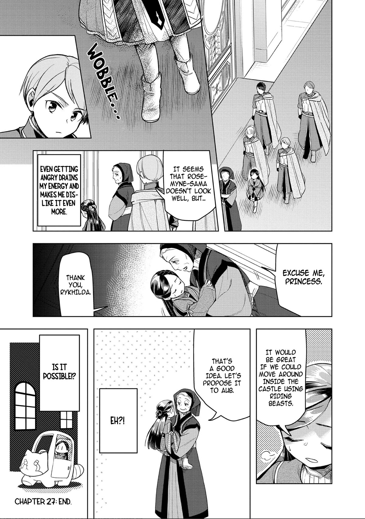 Ascendance of a Bookworm ~I'll do anything to become a librarian~ Part 3 「Let's Spread the Book to the Territory!」 Chapter 27 page 31 - Chapter 27: New Meeting Agenda
