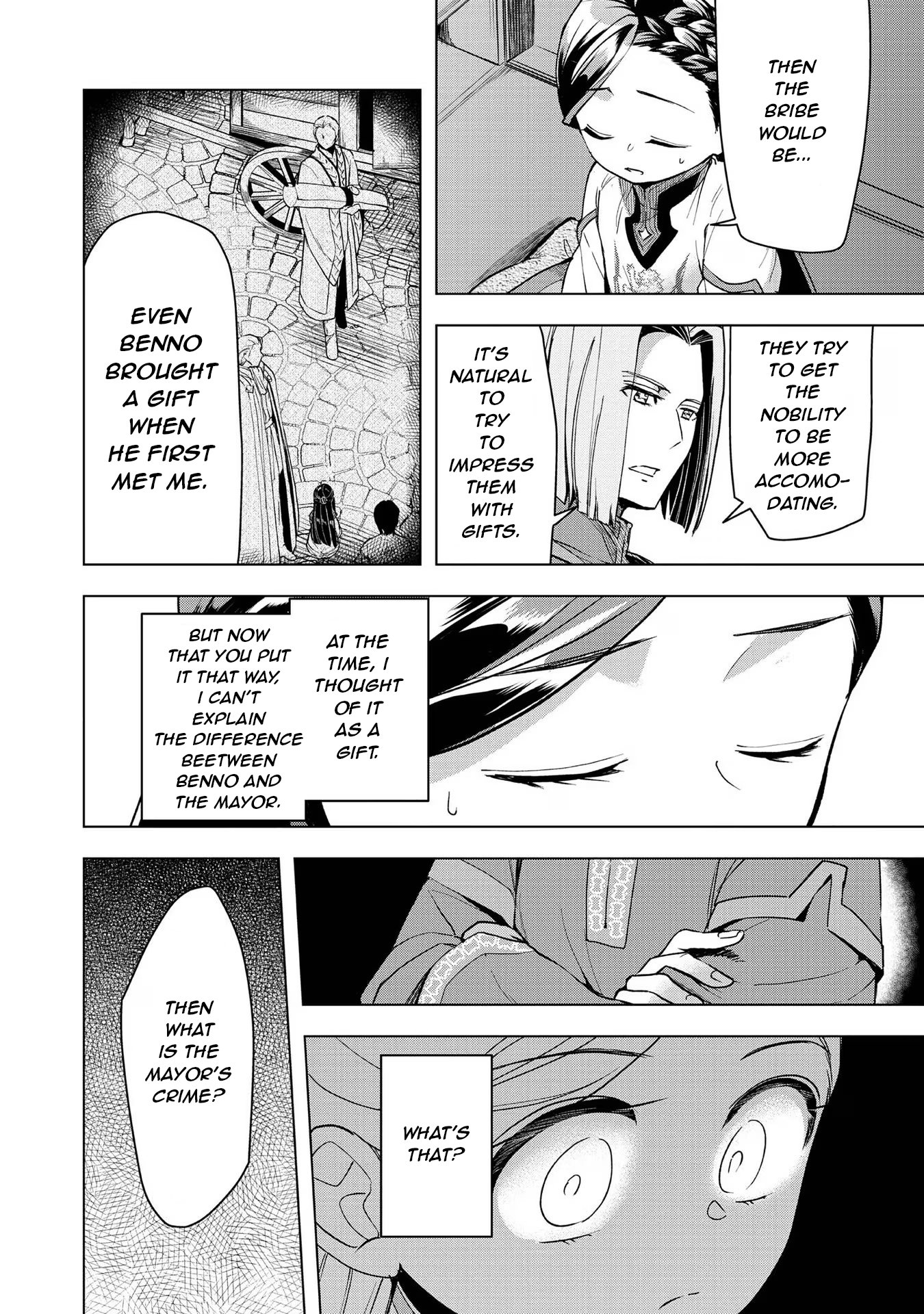 Ascendance of a Bookworm ~I'll do anything to become a librarian~ Part 3 「Let's Spread the Book to the Territory!」 Chapter 27 page 6 - Chapter 27: New Meeting Agenda