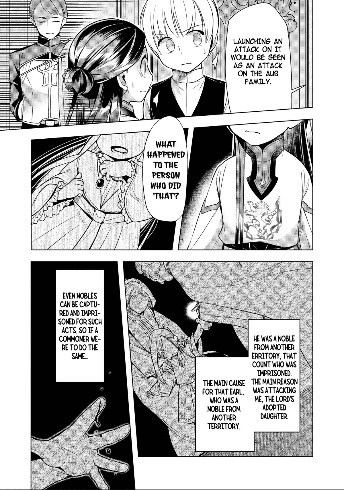 Ascendance of a Bookworm ~I'll do anything to become a librarian~ Part 3 「Let's Spread the Book to the Territory!」 Chapter 28 page 17 - Chapter 28: About The Town Of Hasse