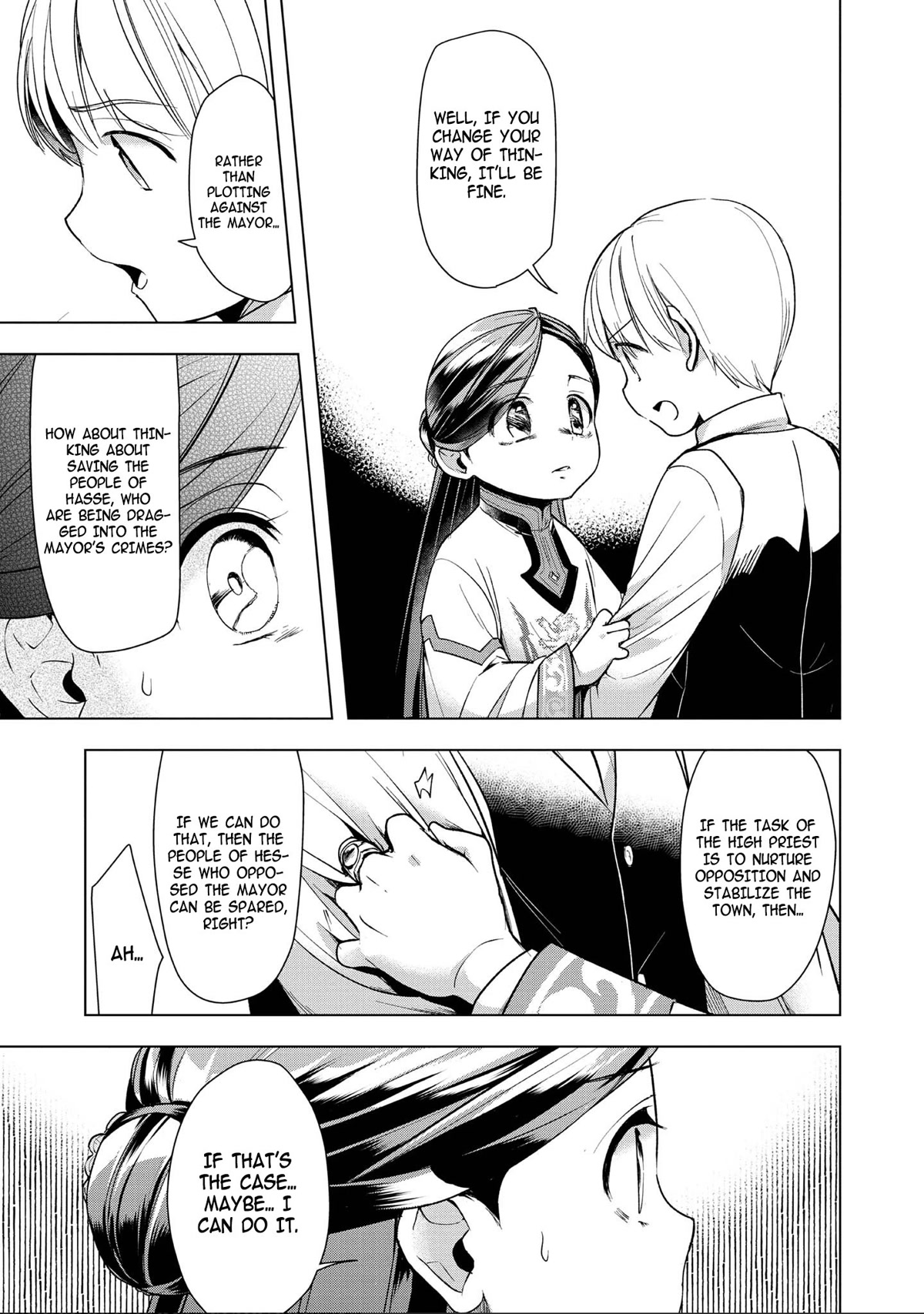 Ascendance of a Bookworm ~I'll do anything to become a librarian~ Part 3 「Let's Spread the Book to the Territory!」 Chapter 28 page 21 - Chapter 28: About The Town Of Hasse