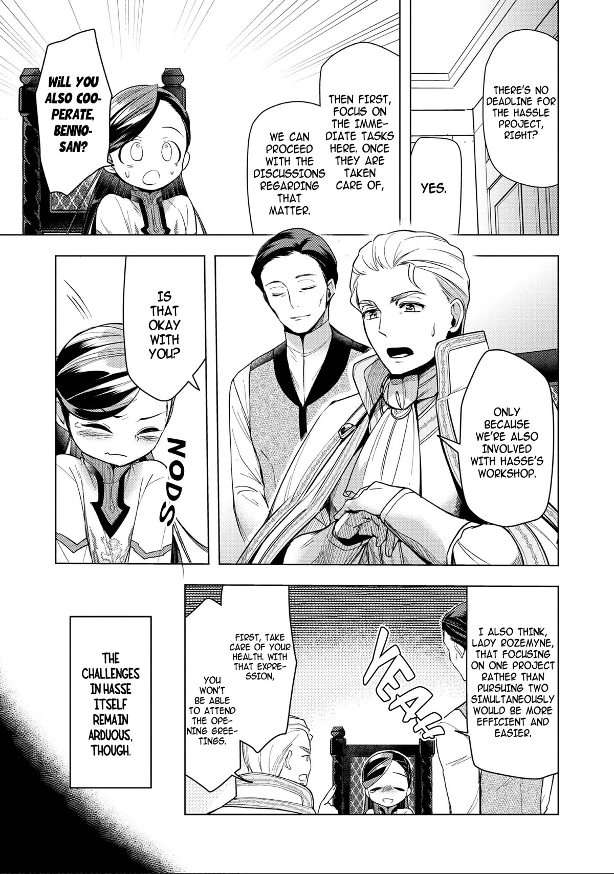 Ascendance of a Bookworm ~I'll do anything to become a librarian~ Part 3 「Let's Spread the Book to the Territory!」 Chapter 28 page 23 - Chapter 28: About The Town Of Hasse