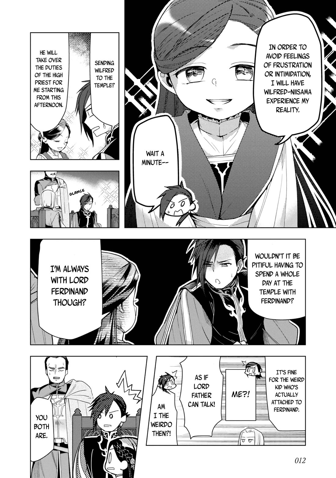 Ascendance of a Bookworm ~I'll do anything to become a librarian~ Part 3 「Let's Spread the Book to the Territory!」 Chapter 30 page 14 - Chapter 30: Wilfried's Learning Environment