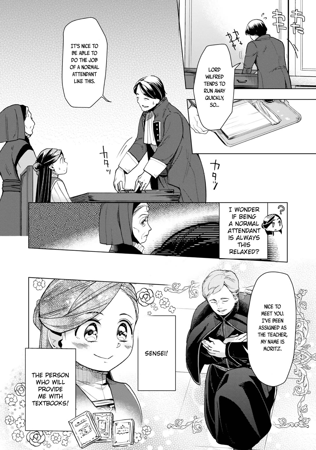 Ascendance of a Bookworm ~I'll do anything to become a librarian~ Part 3 「Let's Spread the Book to the Territory!」 Chapter 30 page 22 - Chapter 30: Wilfried's Learning Environment