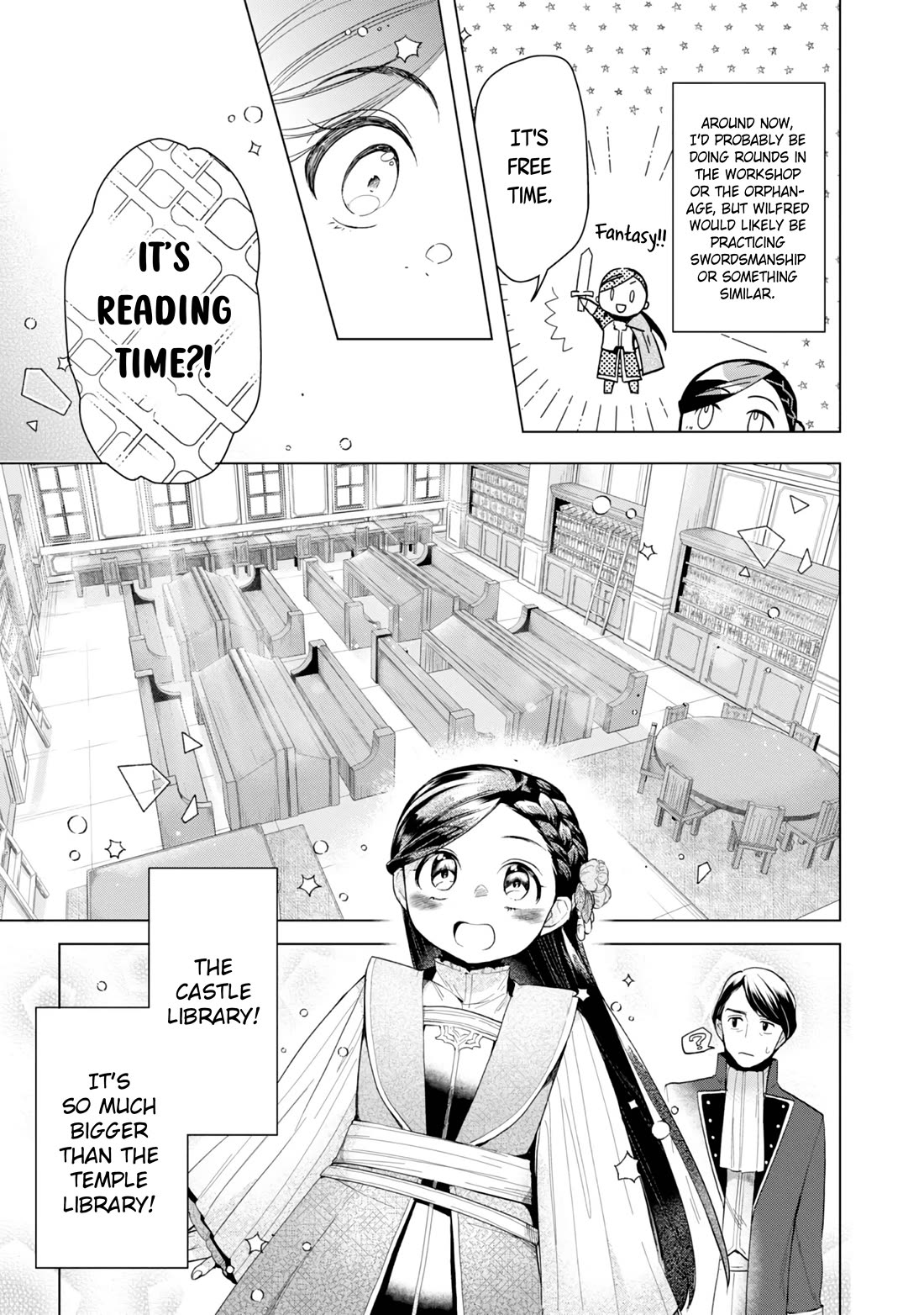 Ascendance of a Bookworm ~I'll do anything to become a librarian~ Part 3 「Let's Spread the Book to the Territory!」 Chapter 30 page 35 - Chapter 30: Wilfried's Learning Environment